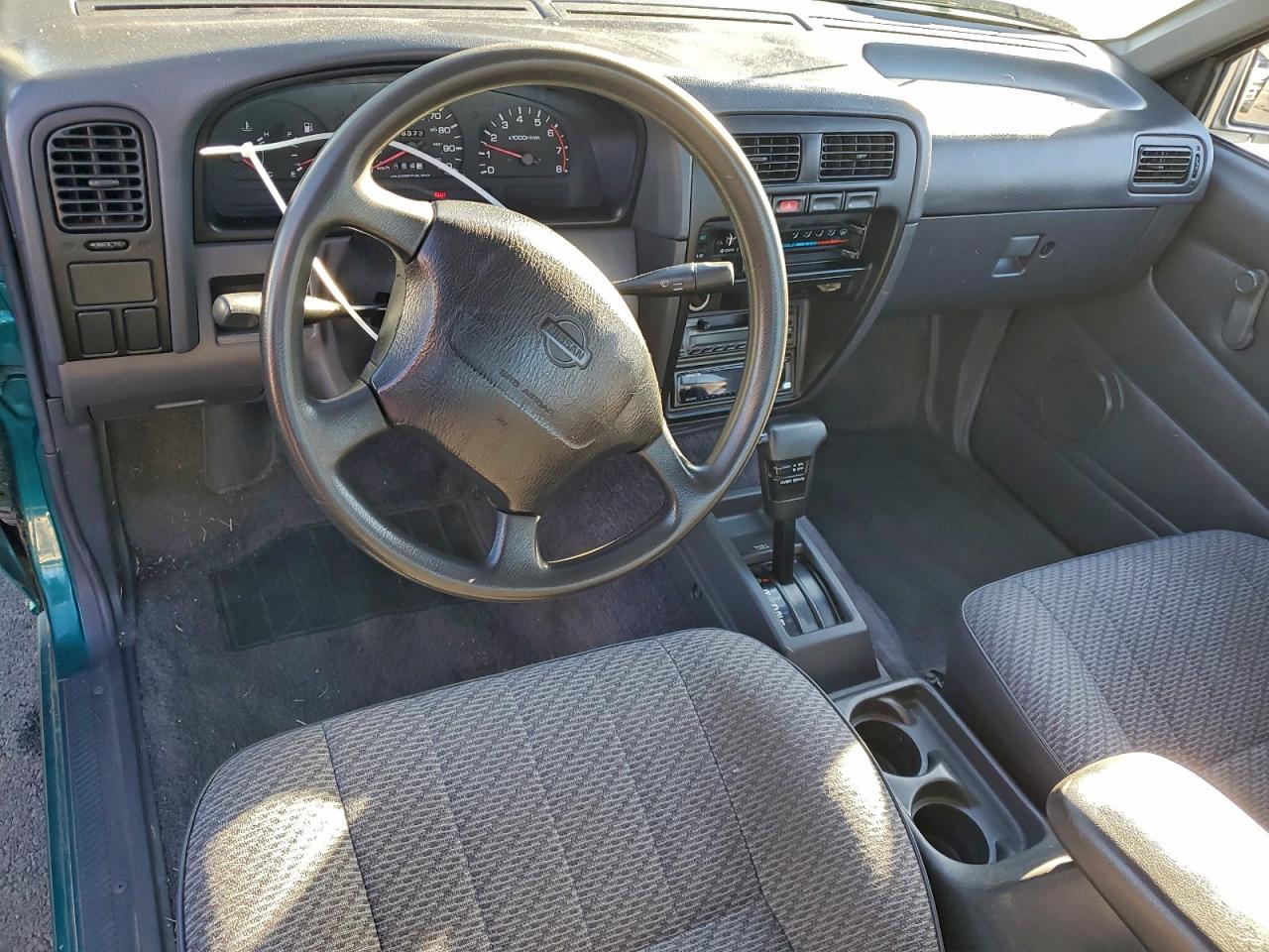 1997 Nissan Truck King Cab Se Green vin: 1N6SD16S4VC381866