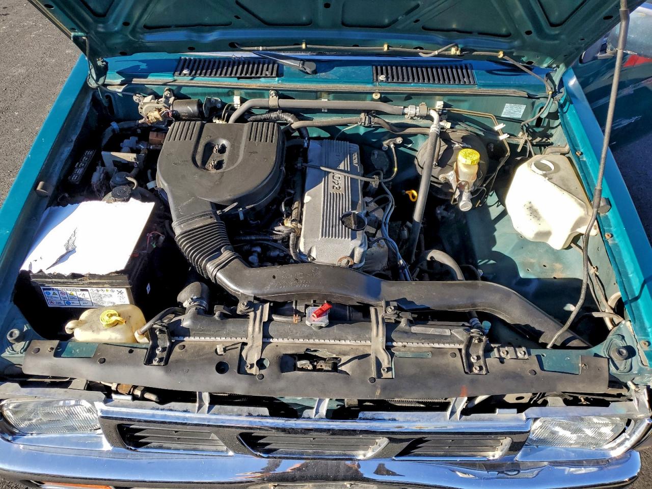1997 Nissan Truck King Cab Se Green vin: 1N6SD16S4VC381866