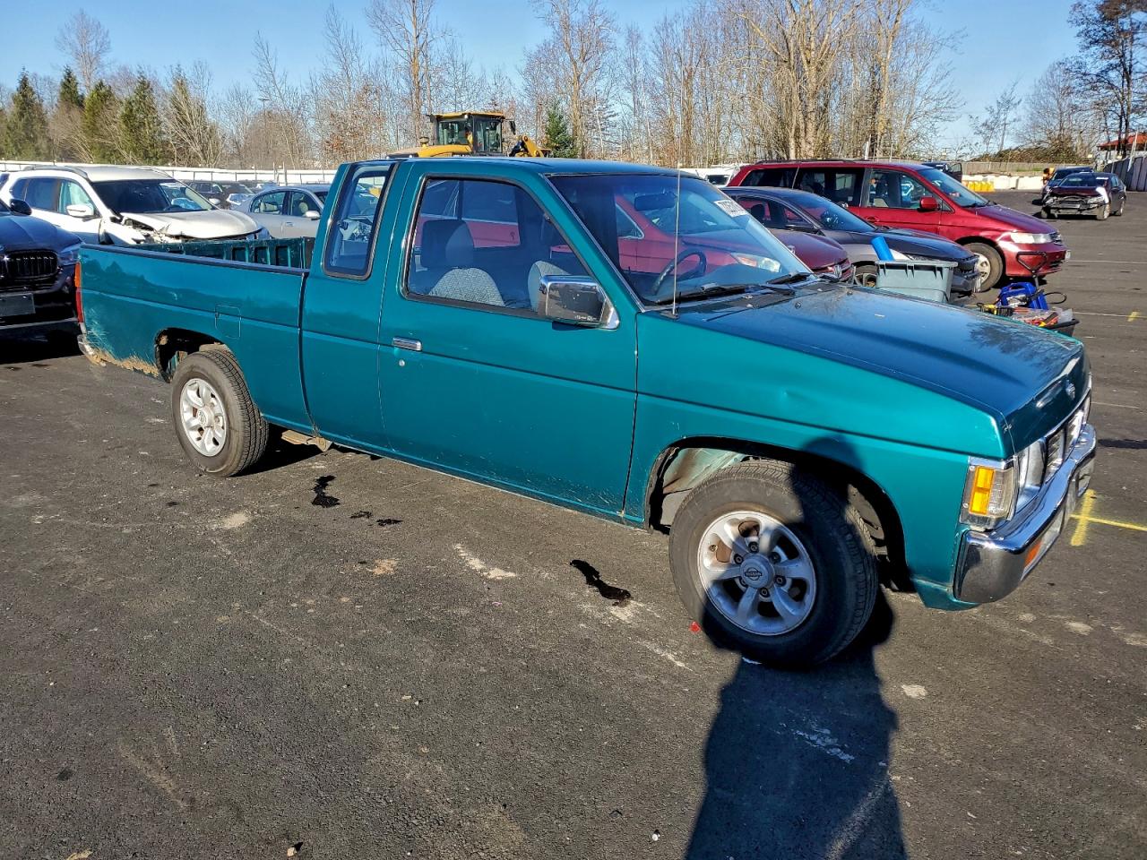 1997 Nissan Truck King Cab Se Green vin: 1N6SD16S4VC381866