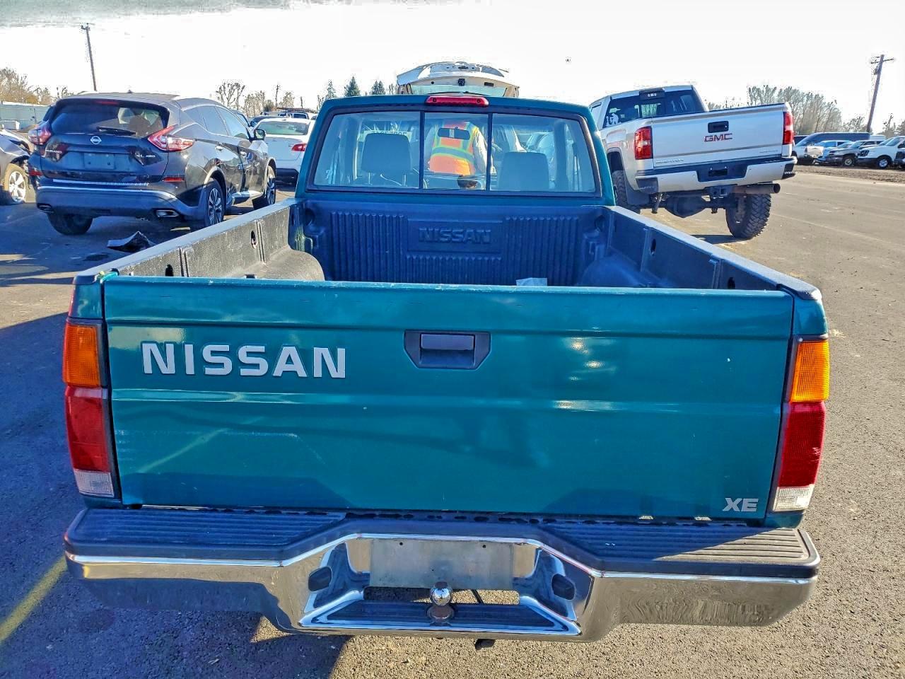 1997 Nissan Truck King Cab Se Green vin: 1N6SD16S4VC381866