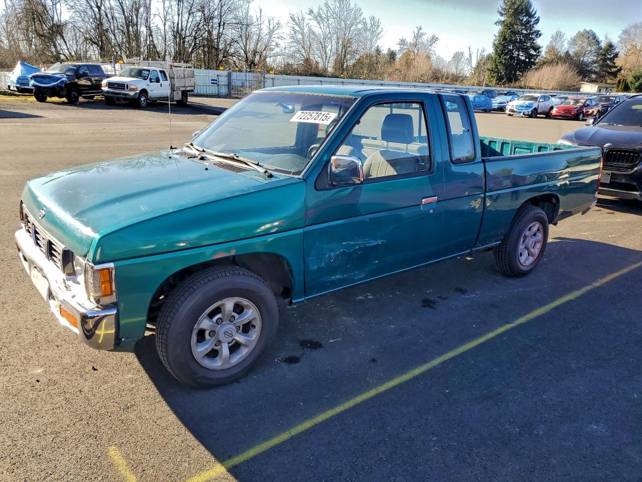 1997 Nissan Truck King Cab Se Green vin: 1N6SD16S4VC381866