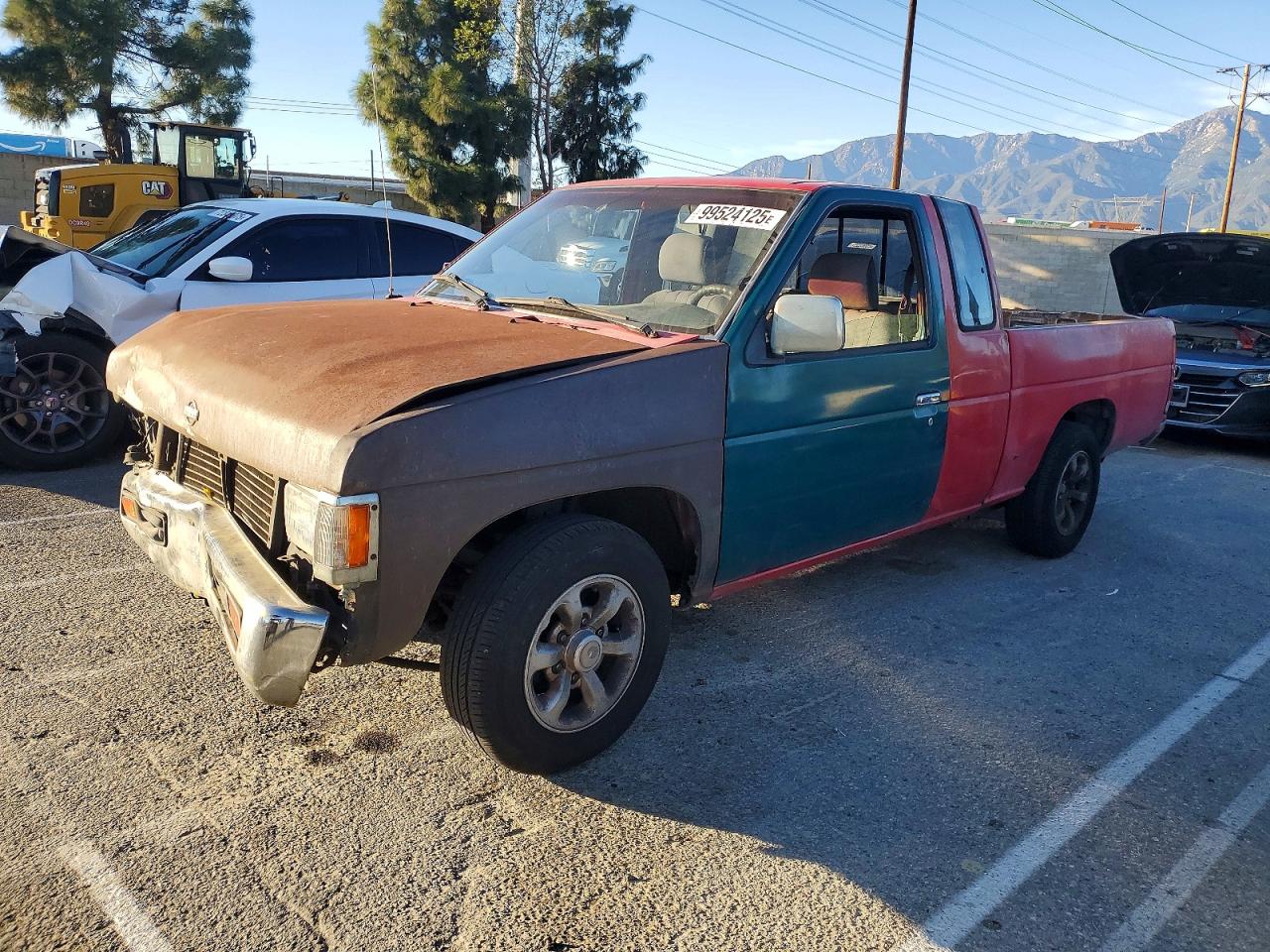 1997 Nissan Truck King Cab Se Red vin: 1N6SD16S4VC388719