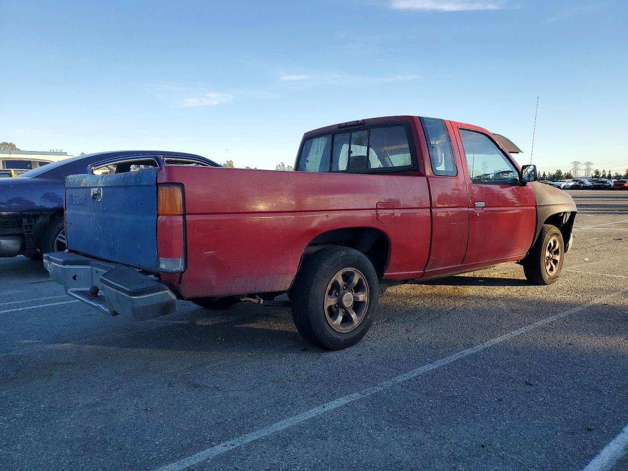1997 Nissan Truck King Cab Se Red vin: 1N6SD16S4VC388719