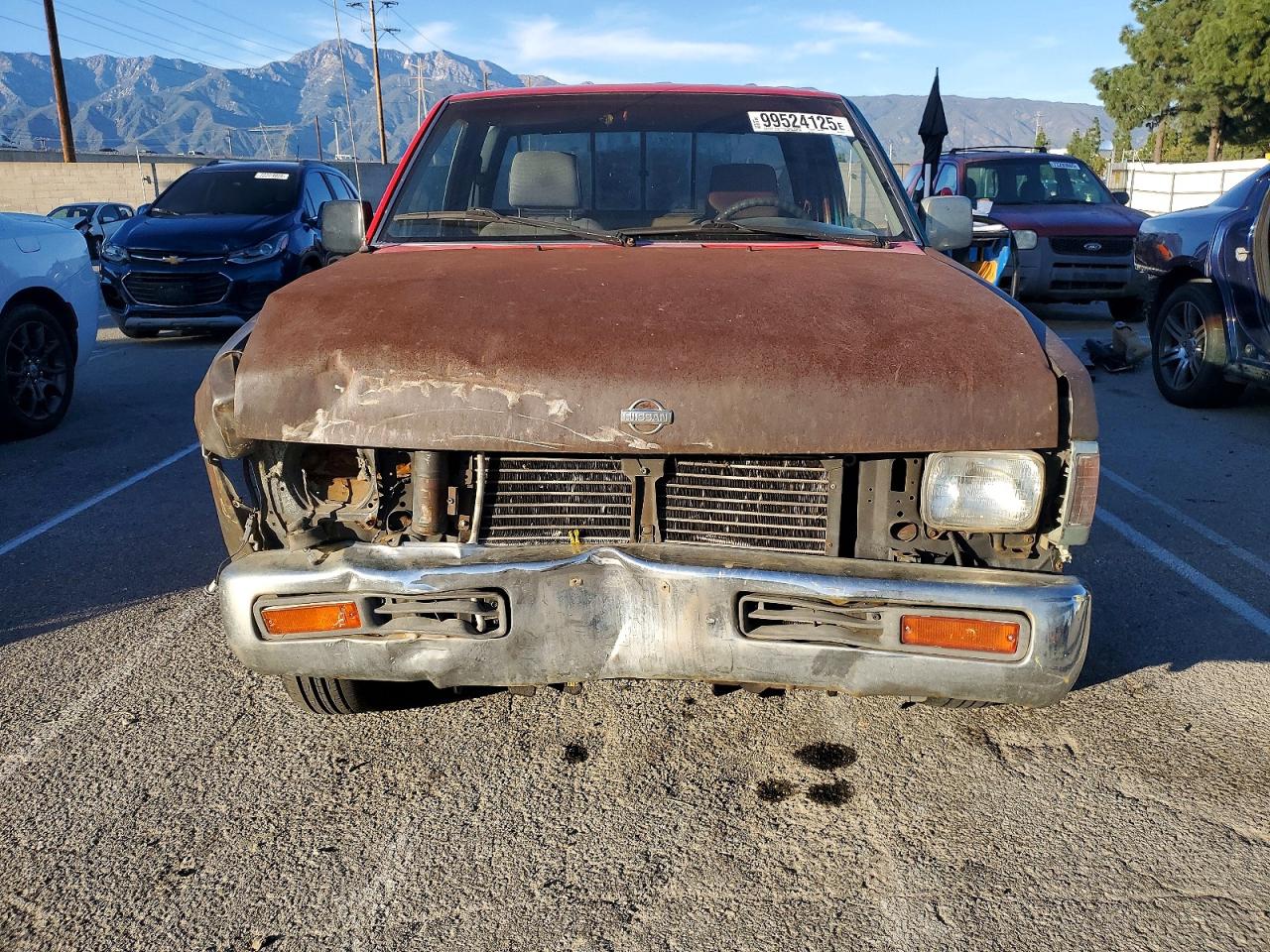 1997 Nissan Truck King Cab Se Red vin: 1N6SD16S4VC388719