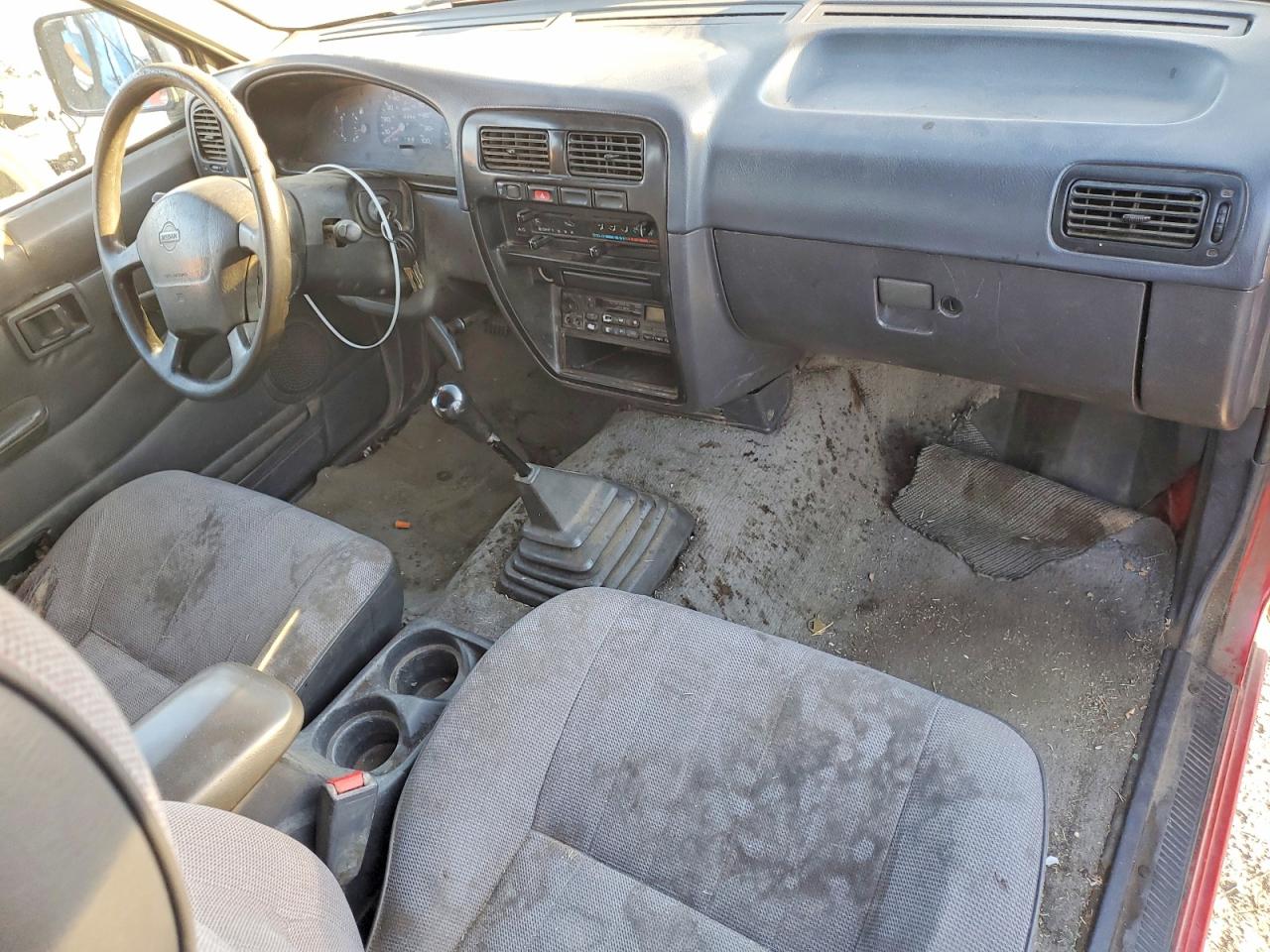 1997 Nissan Truck King Cab Se Red vin: 1N6SD16S4VC388719