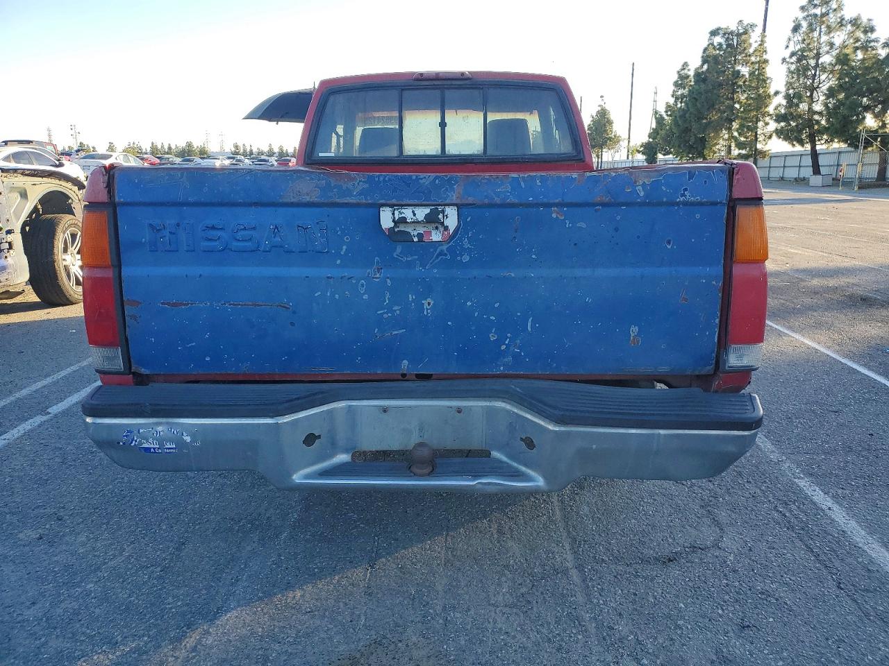 1997 Nissan Truck King Cab Se Red vin: 1N6SD16S4VC388719