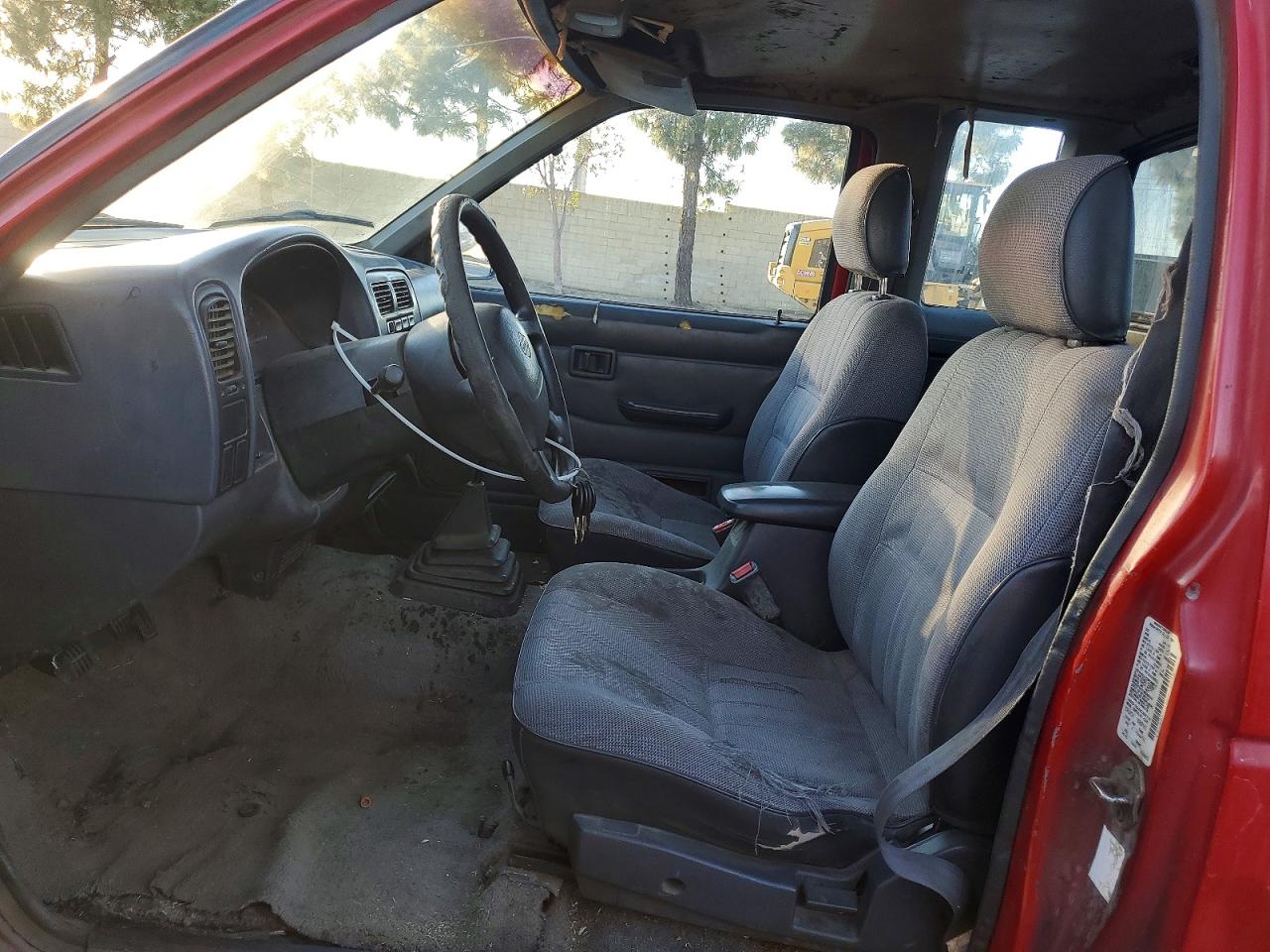 1997 Nissan Truck King Cab Se Red vin: 1N6SD16S4VC388719