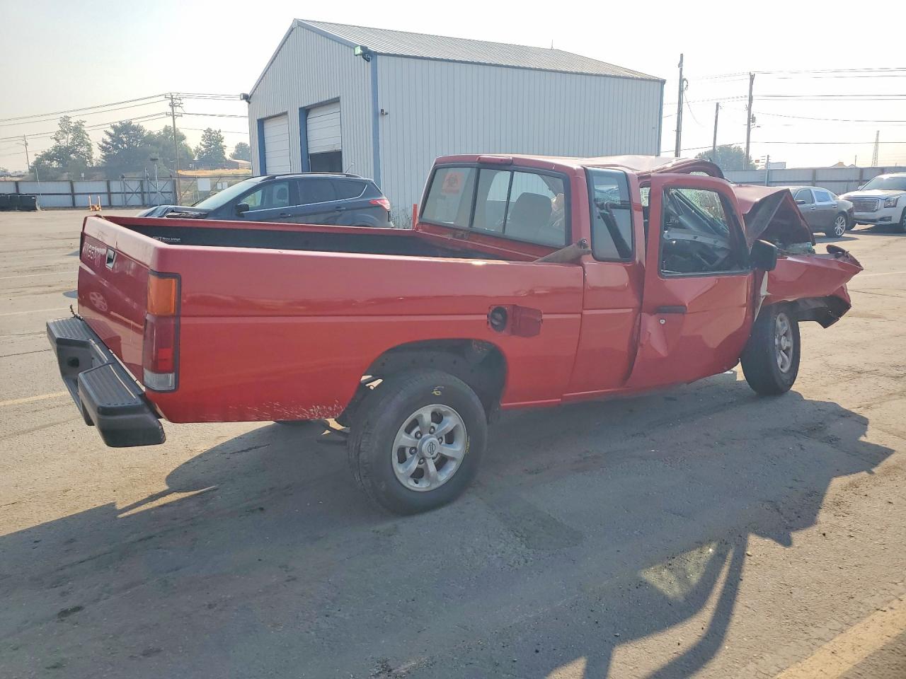 1997 Nissan Truck Xe Red vin: 1N6SD16S4VC423940