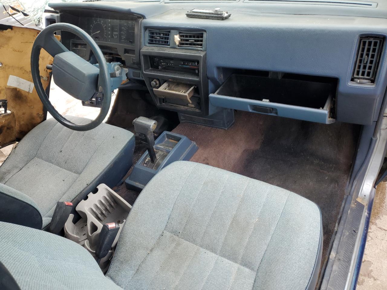 1990 Nissan D21 King Cab Blue vin: 1N6SD16S5LC390749