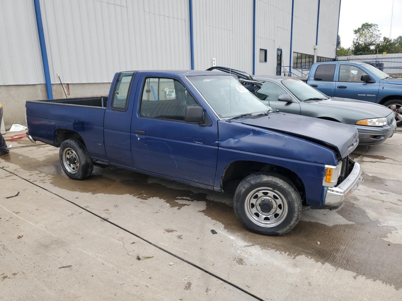 1990 Nissan D21 King Cab Blue vin: 1N6SD16S5LC390749