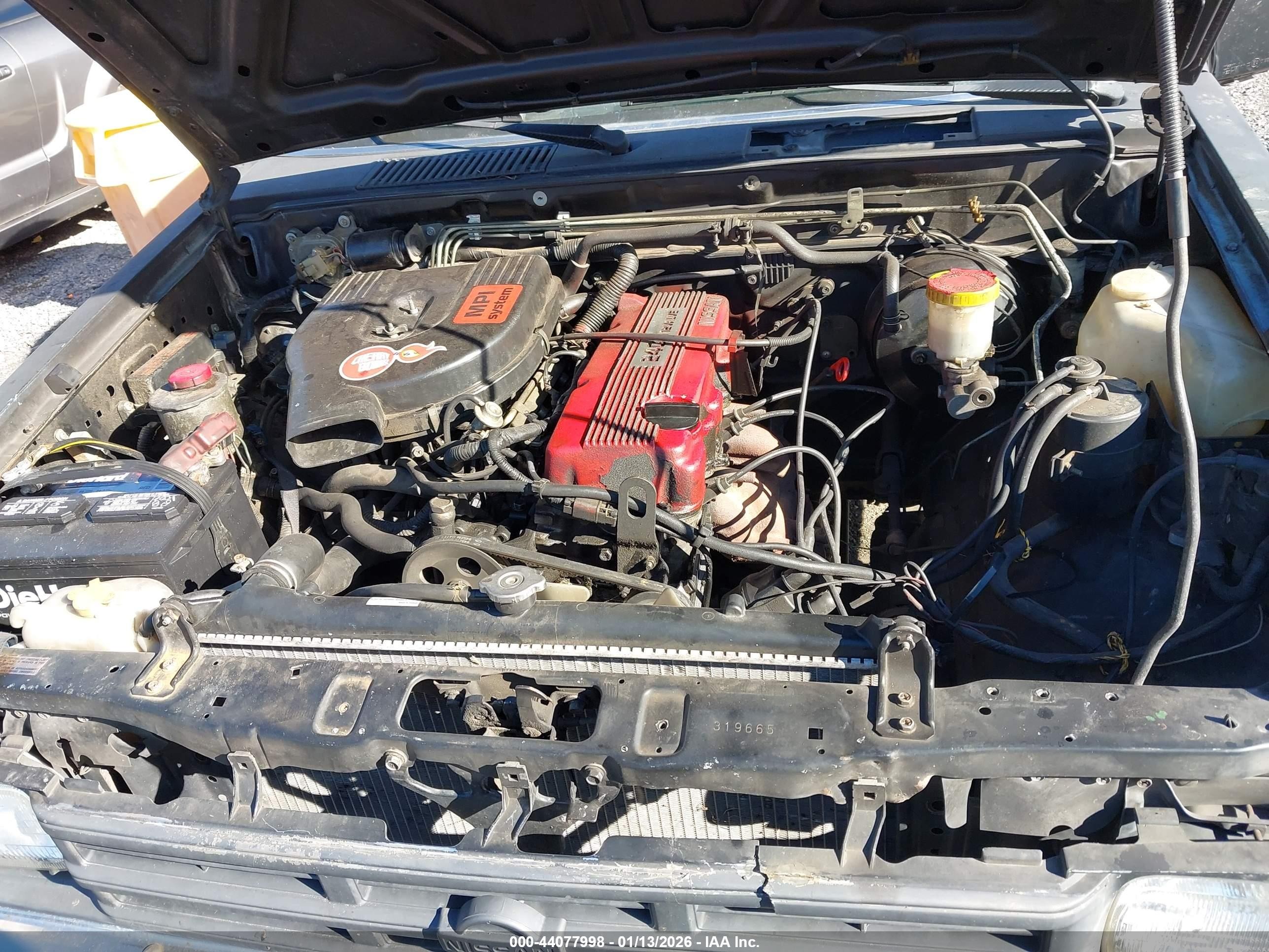 1991 Nissan Truck King Cab Черный vin: 1N6SD16S5MC319665