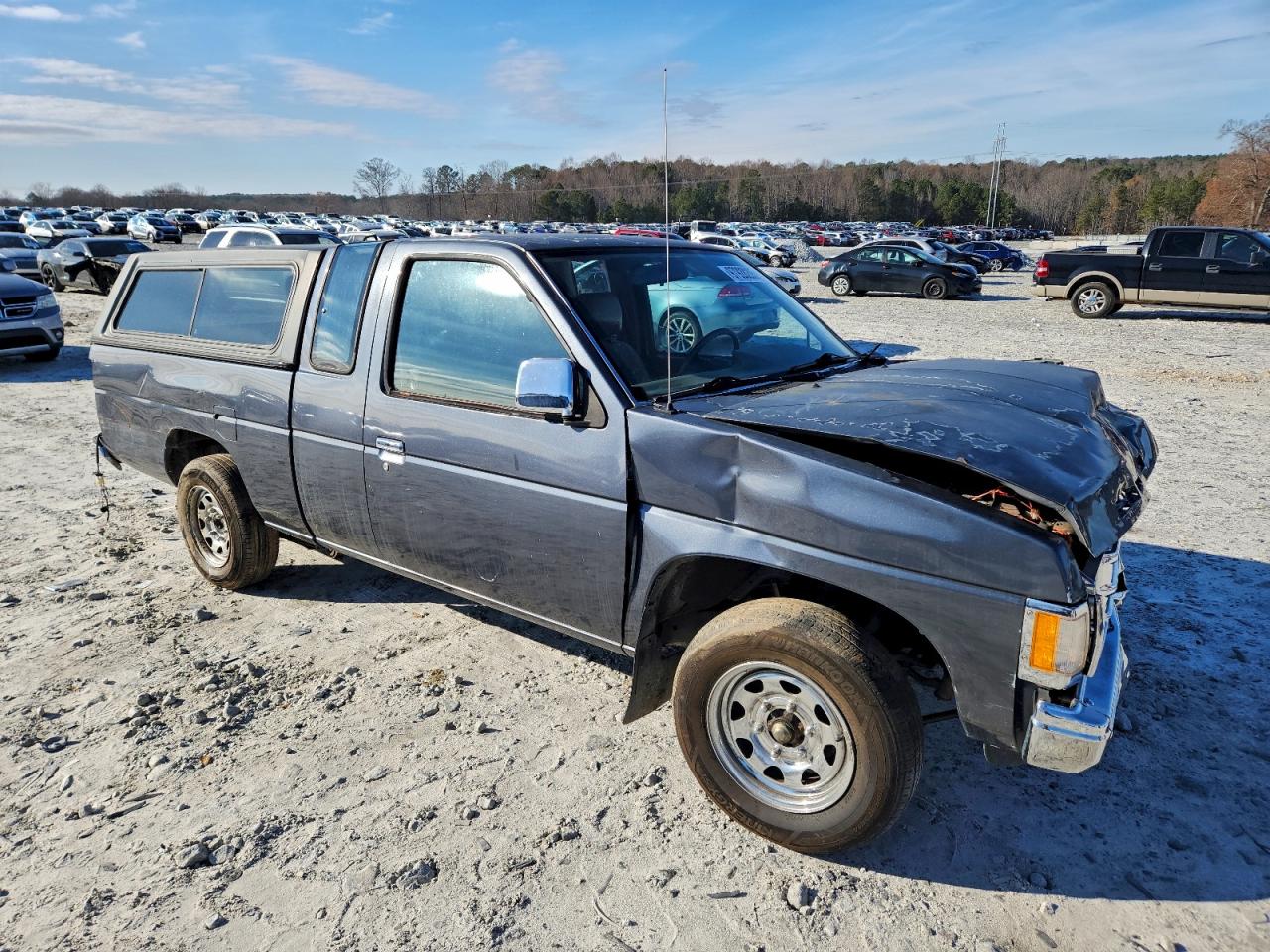 1991 Nissan Truck King Cab Gray vin: 1N6SD16S5MC382863