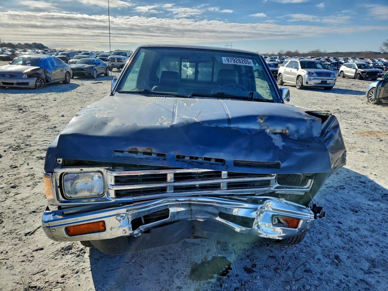 1991 Nissan Truck King Cab Gray vin: 1N6SD16S5MC382863