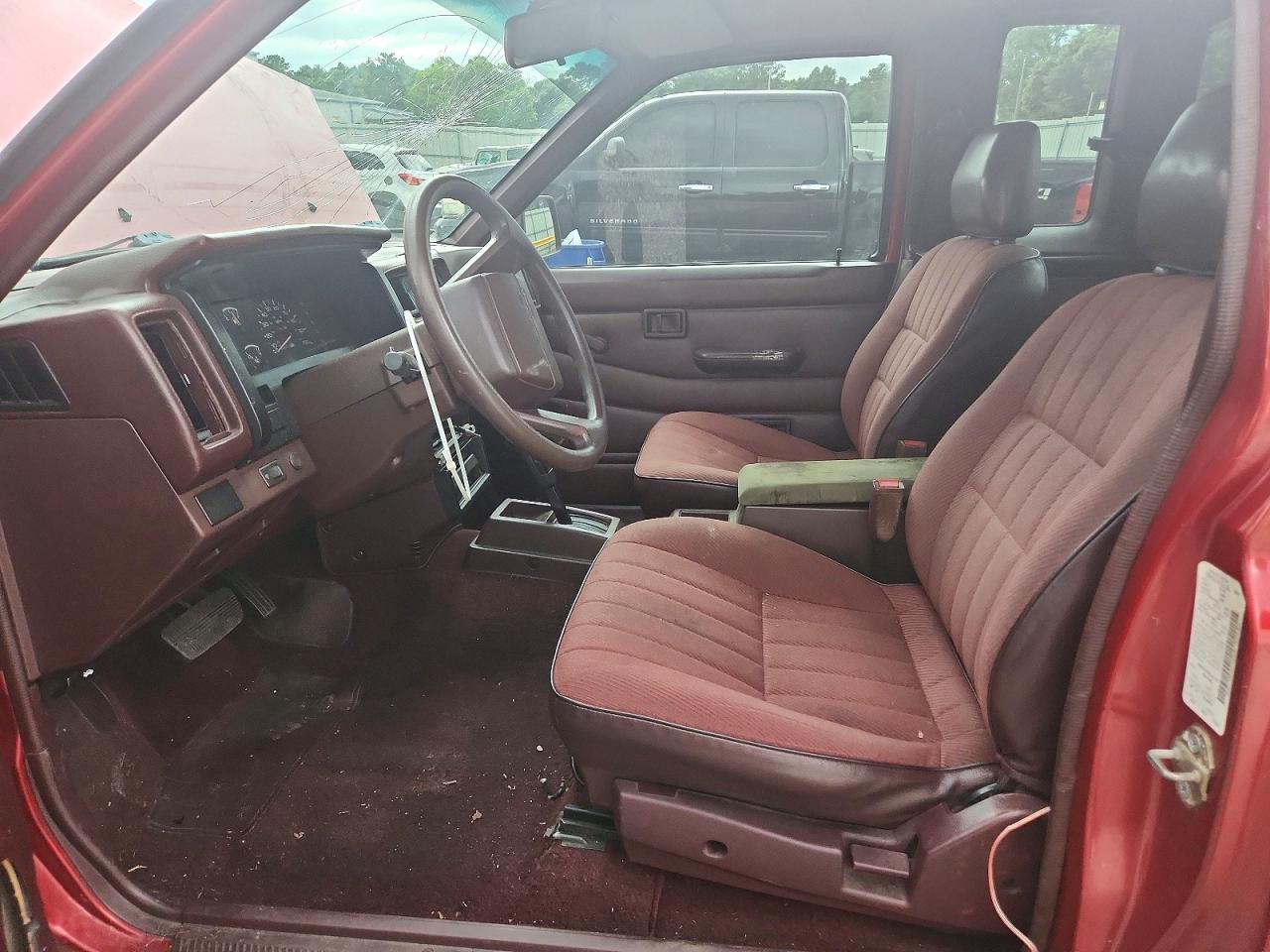 1993 Nissan Truck King Cab Red vin: 1N6SD16S5PC367199