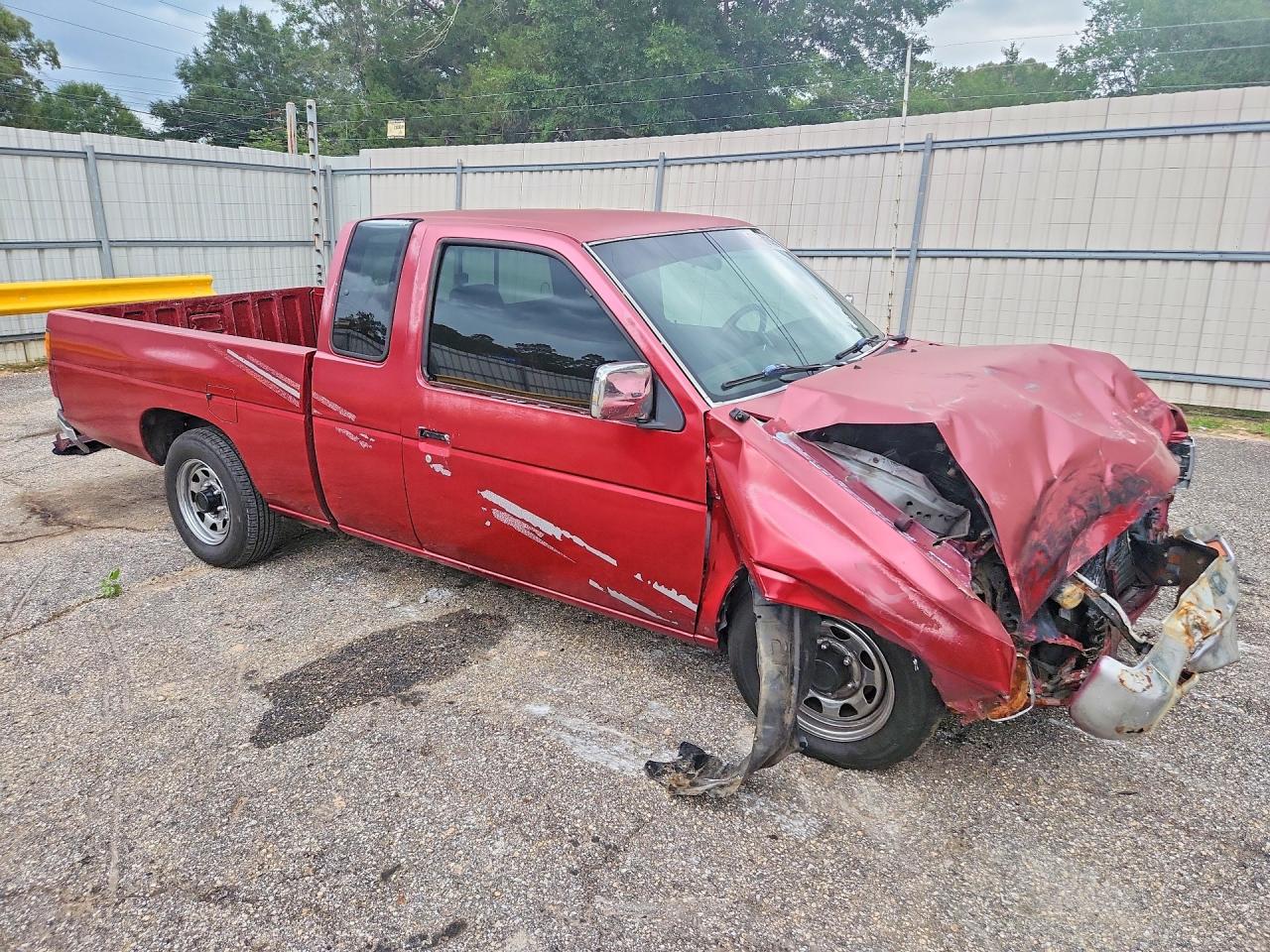 1993 Nissan Truck King Cab Red vin: 1N6SD16S5PC367199
