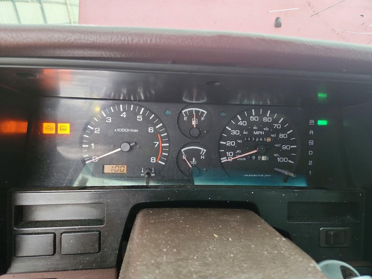 1993 Nissan Truck King Cab Red vin: 1N6SD16S5PC367199