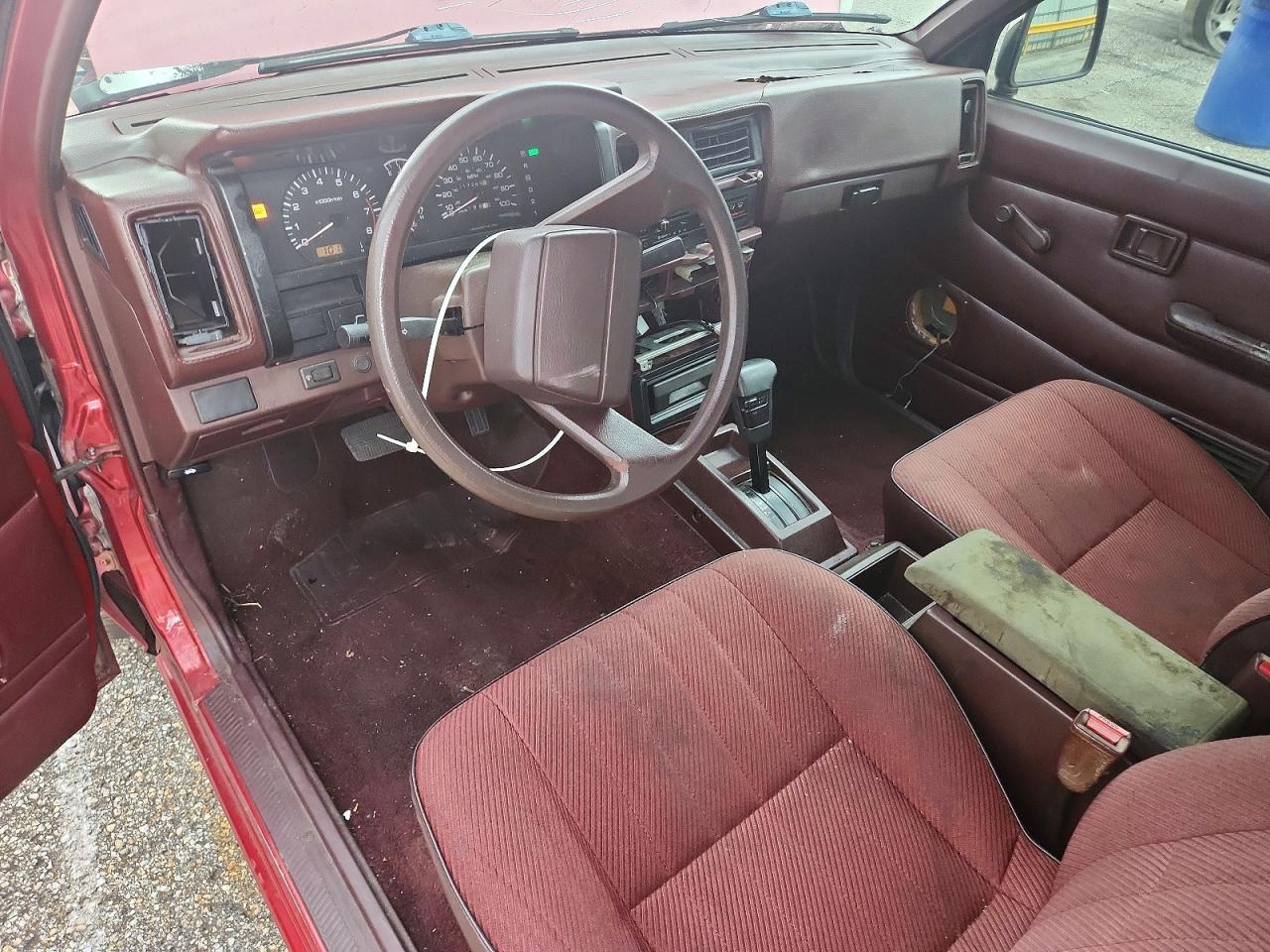 1993 Nissan Truck King Cab Red vin: 1N6SD16S5PC367199