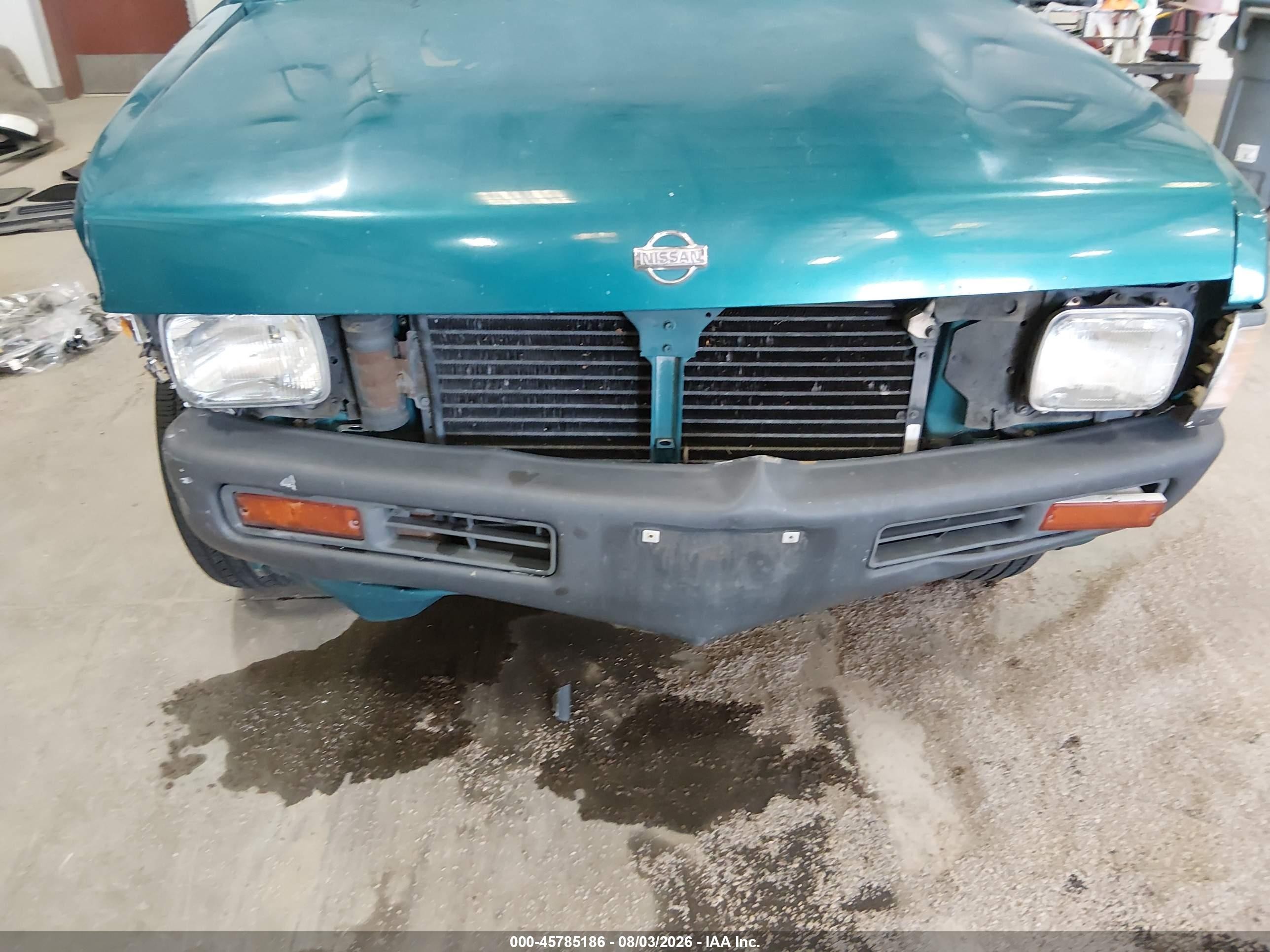 1997 Nissan 4x2 Truck Se/xe Green vin: 1N6SD16S5VC413515