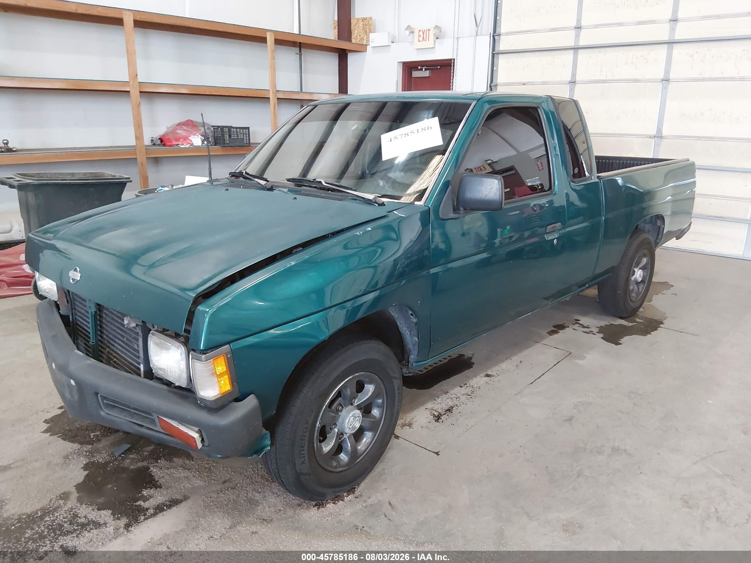1997 Nissan 4x2 Truck Se/xe Green vin: 1N6SD16S5VC413515