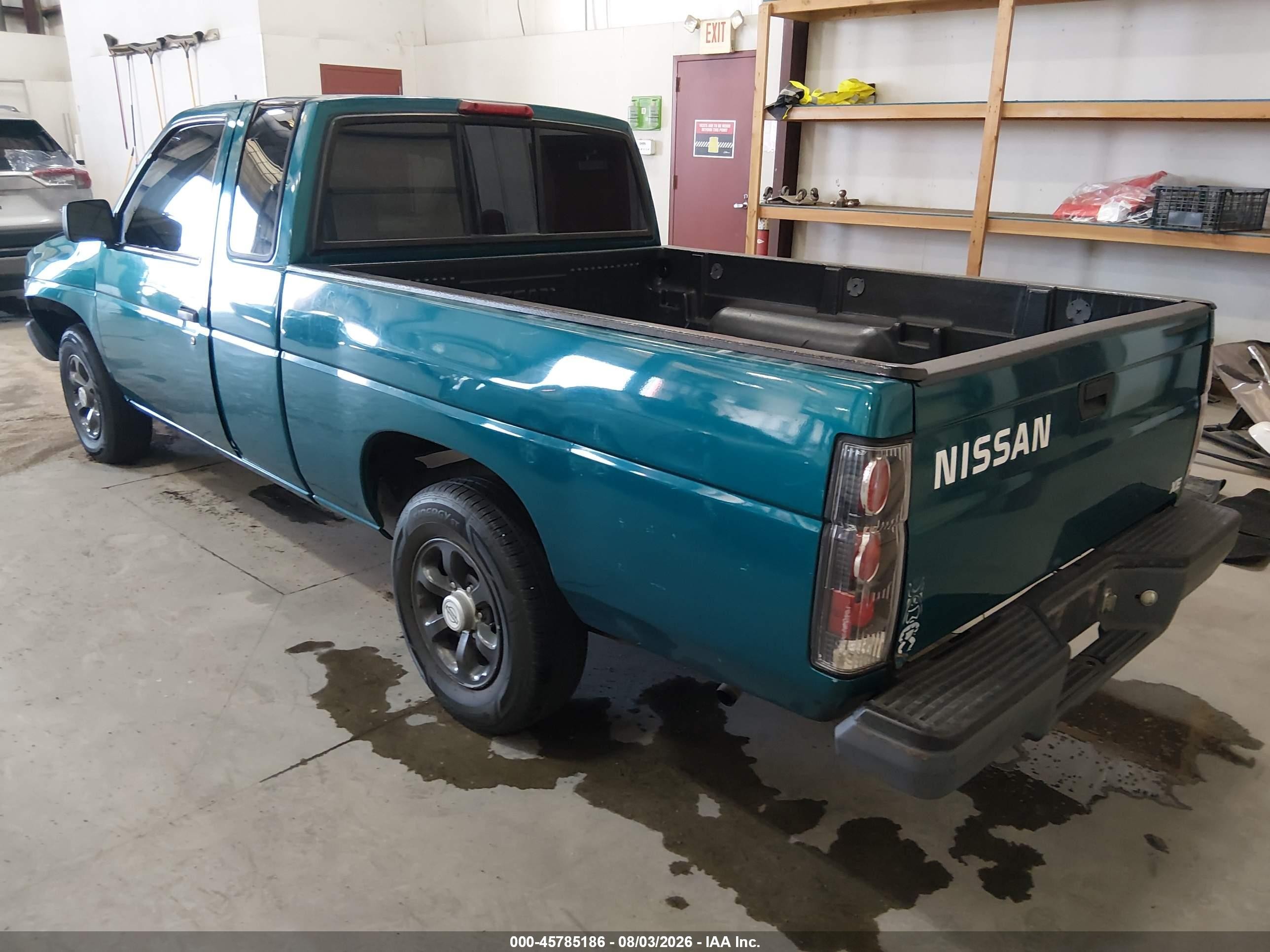 1997 Nissan 4x2 Truck Se/xe Green vin: 1N6SD16S5VC413515