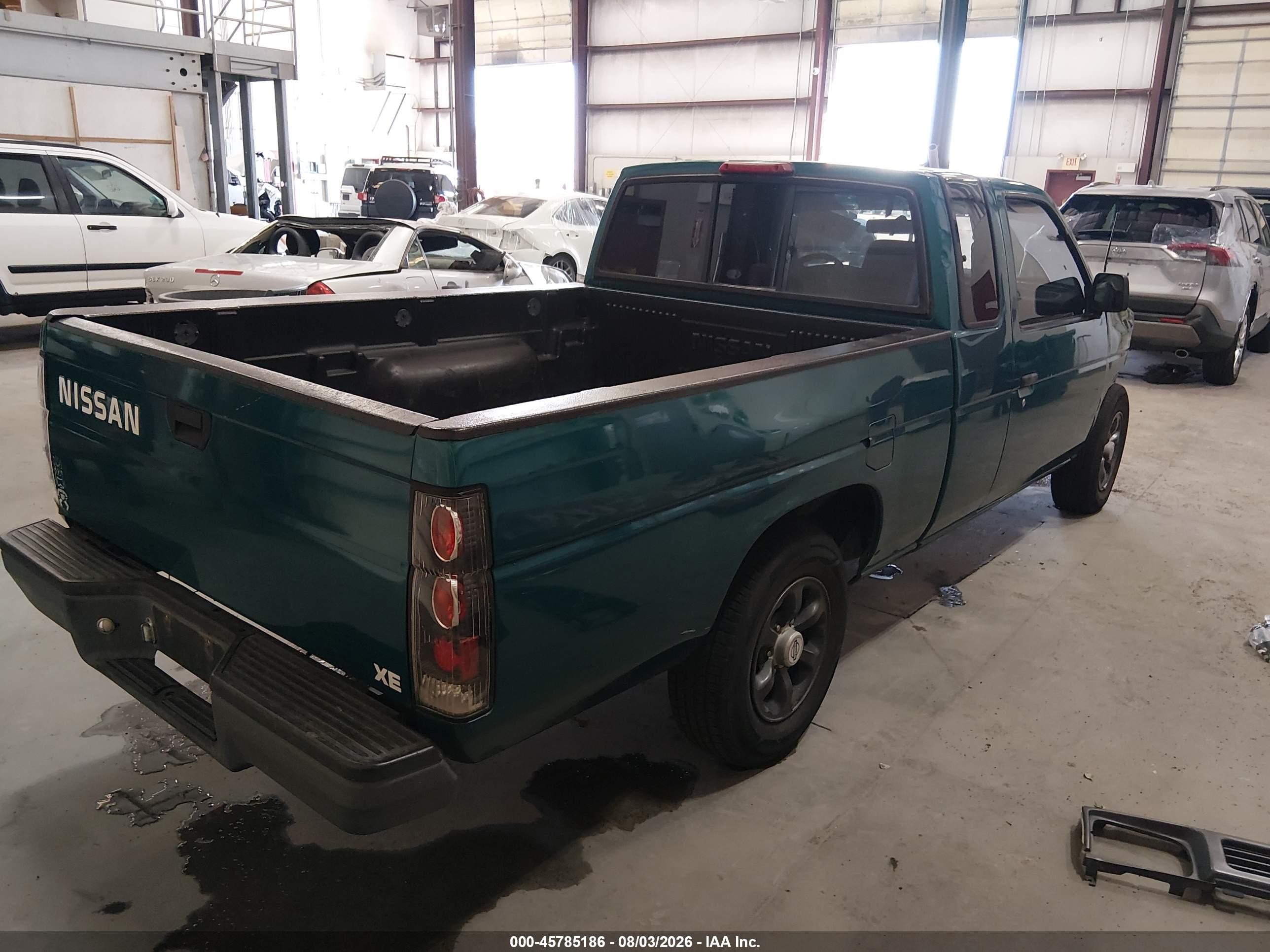1997 Nissan 4x2 Truck Se/xe Green vin: 1N6SD16S5VC413515