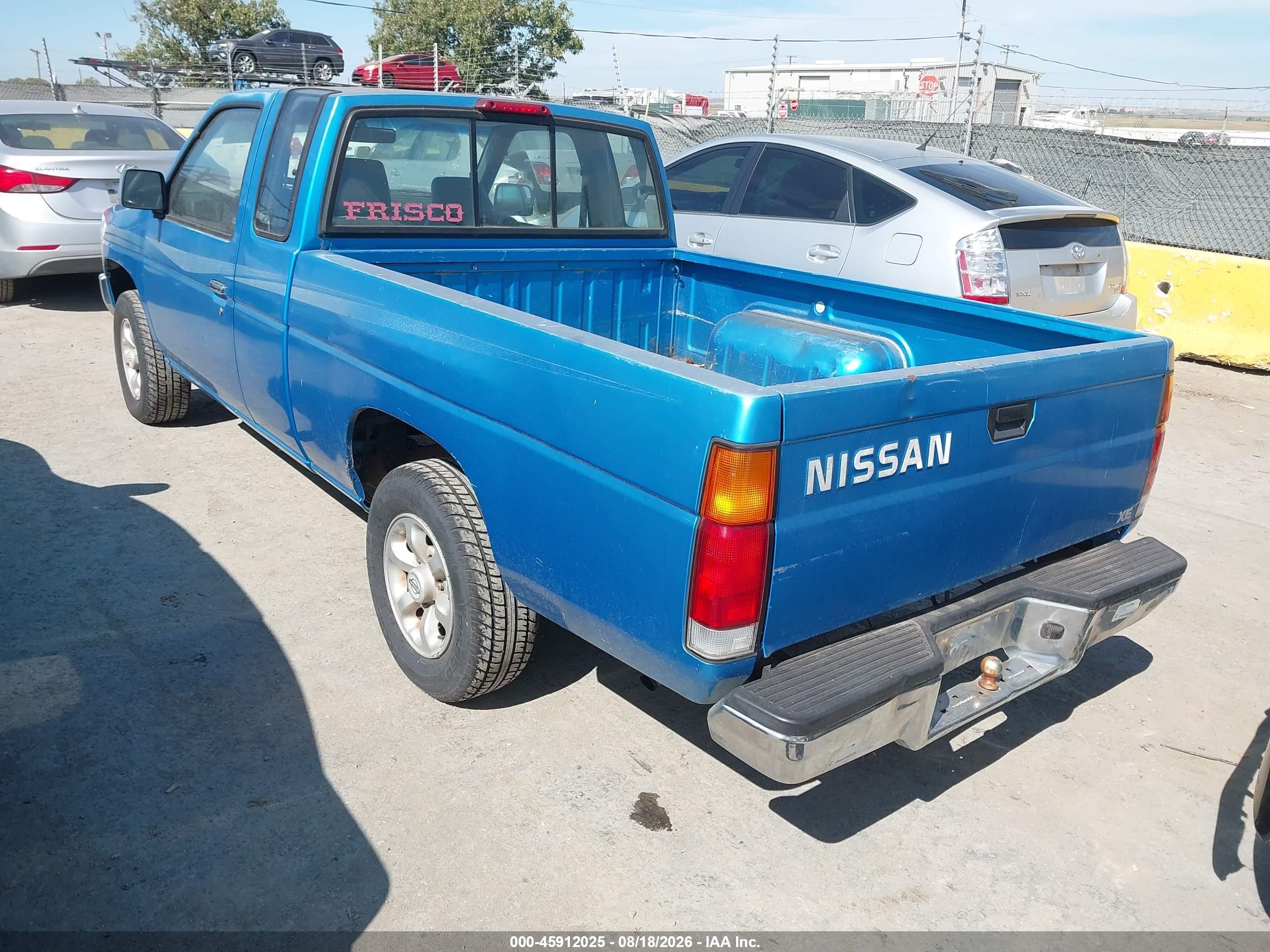 1996 Nissan Truck King Cab Se/king Cab Xe Blue vin: 1N6SD16S6TC379419