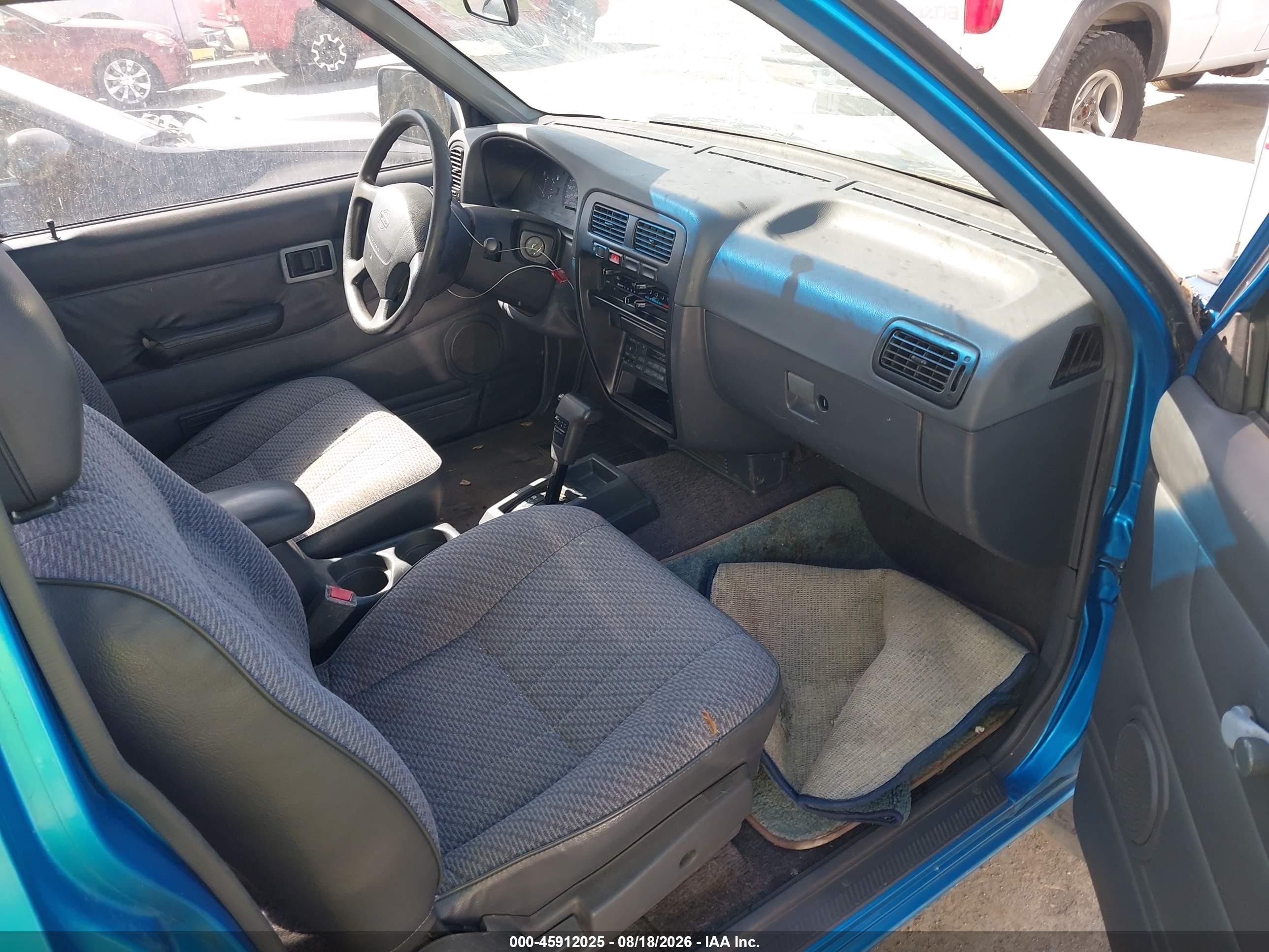 1996 Nissan Truck King Cab Se/king Cab Xe Blue vin: 1N6SD16S6TC379419