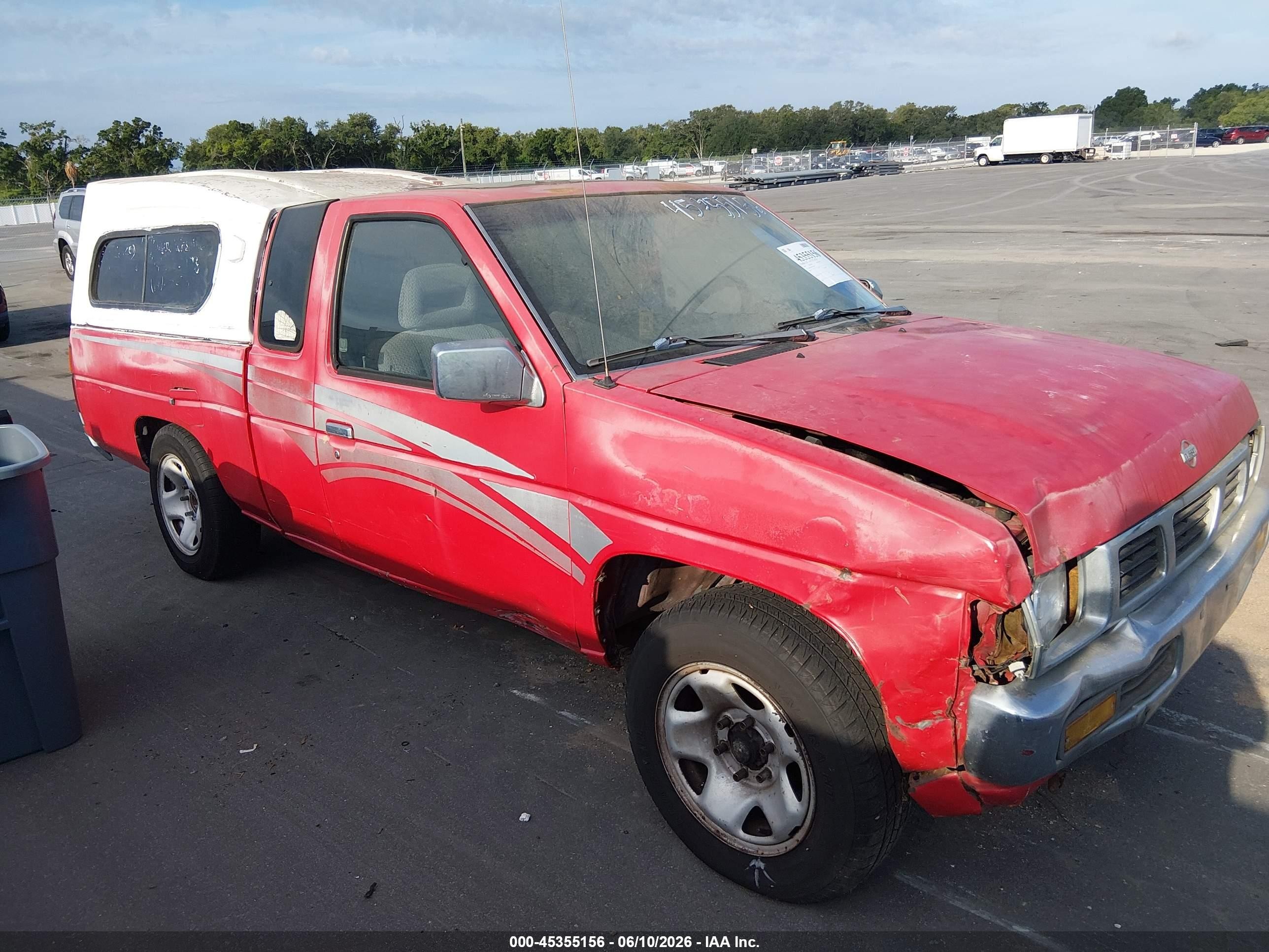 1997 Nissan 4x2 Truck Se/xe Red vin: 1N6SD16S6VC316937