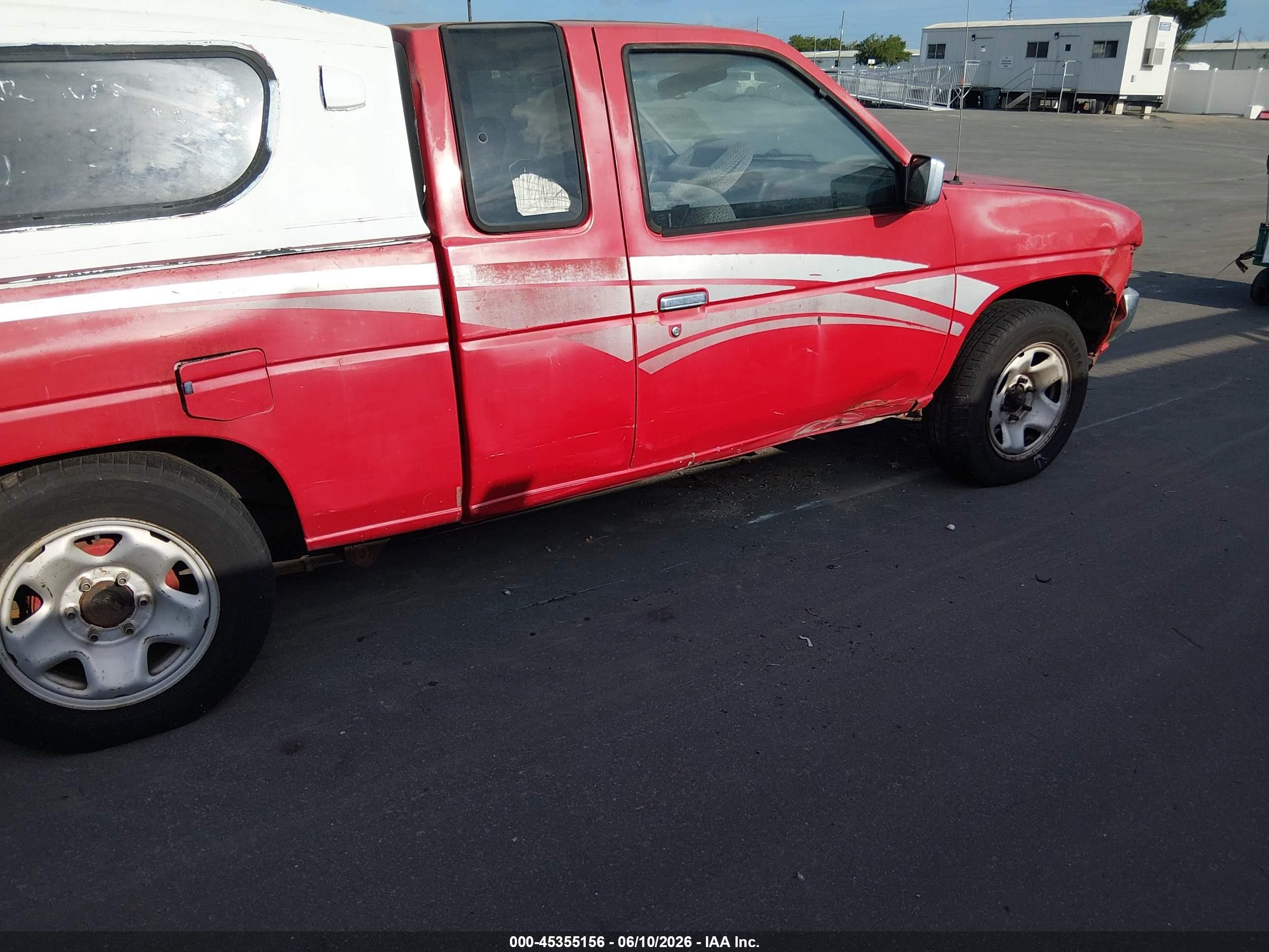 1997 Nissan 4x2 Truck Se/xe Red vin: 1N6SD16S6VC316937