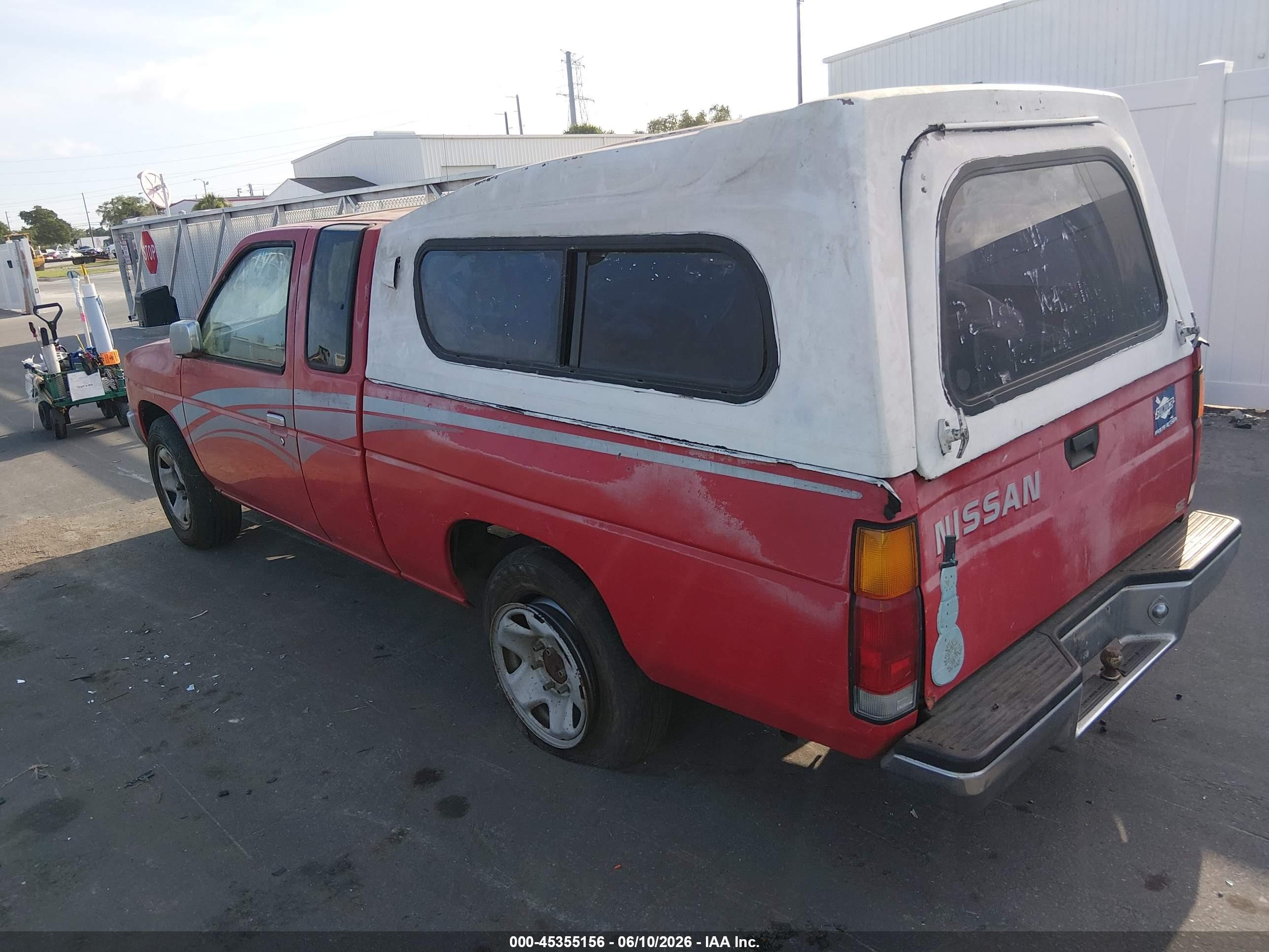 1997 Nissan 4x2 Truck Se/xe Red vin: 1N6SD16S6VC316937