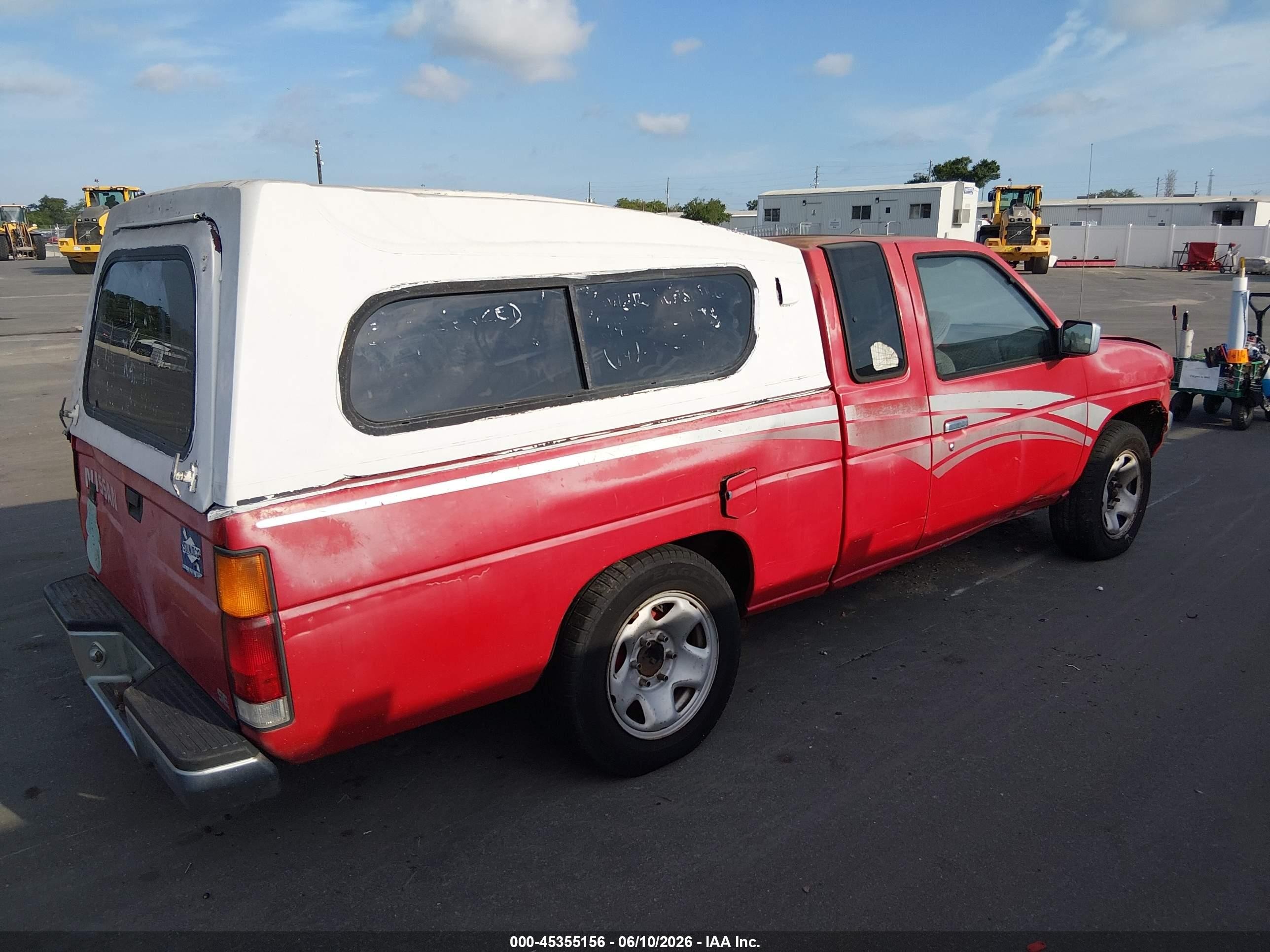 1997 Nissan 4x2 Truck Se/xe Red vin: 1N6SD16S6VC316937