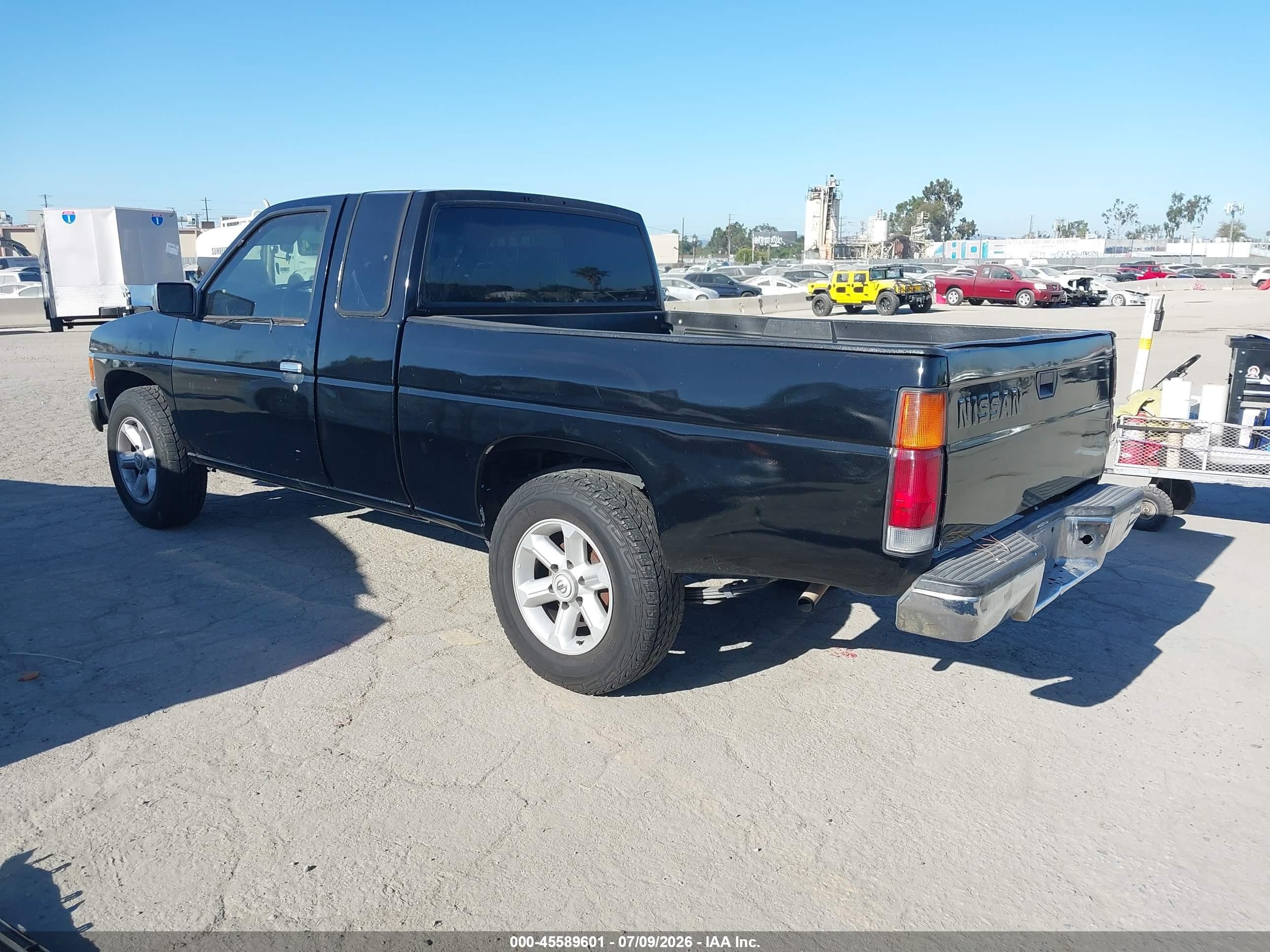 1995 Nissan Truck King Cab Xe Black vin: 1N6SD16S7SC376768