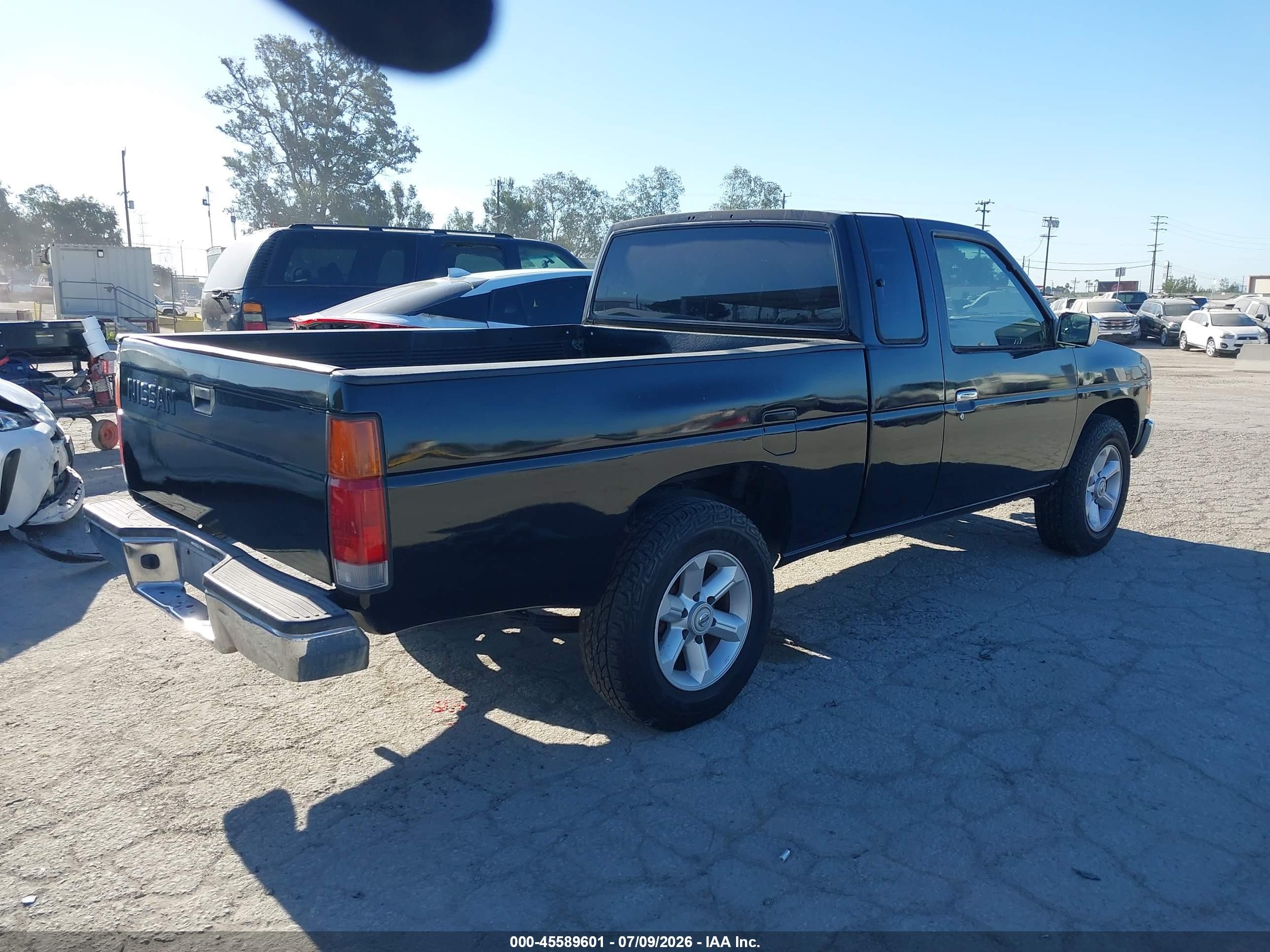 1995 Nissan Truck King Cab Xe Black vin: 1N6SD16S7SC376768