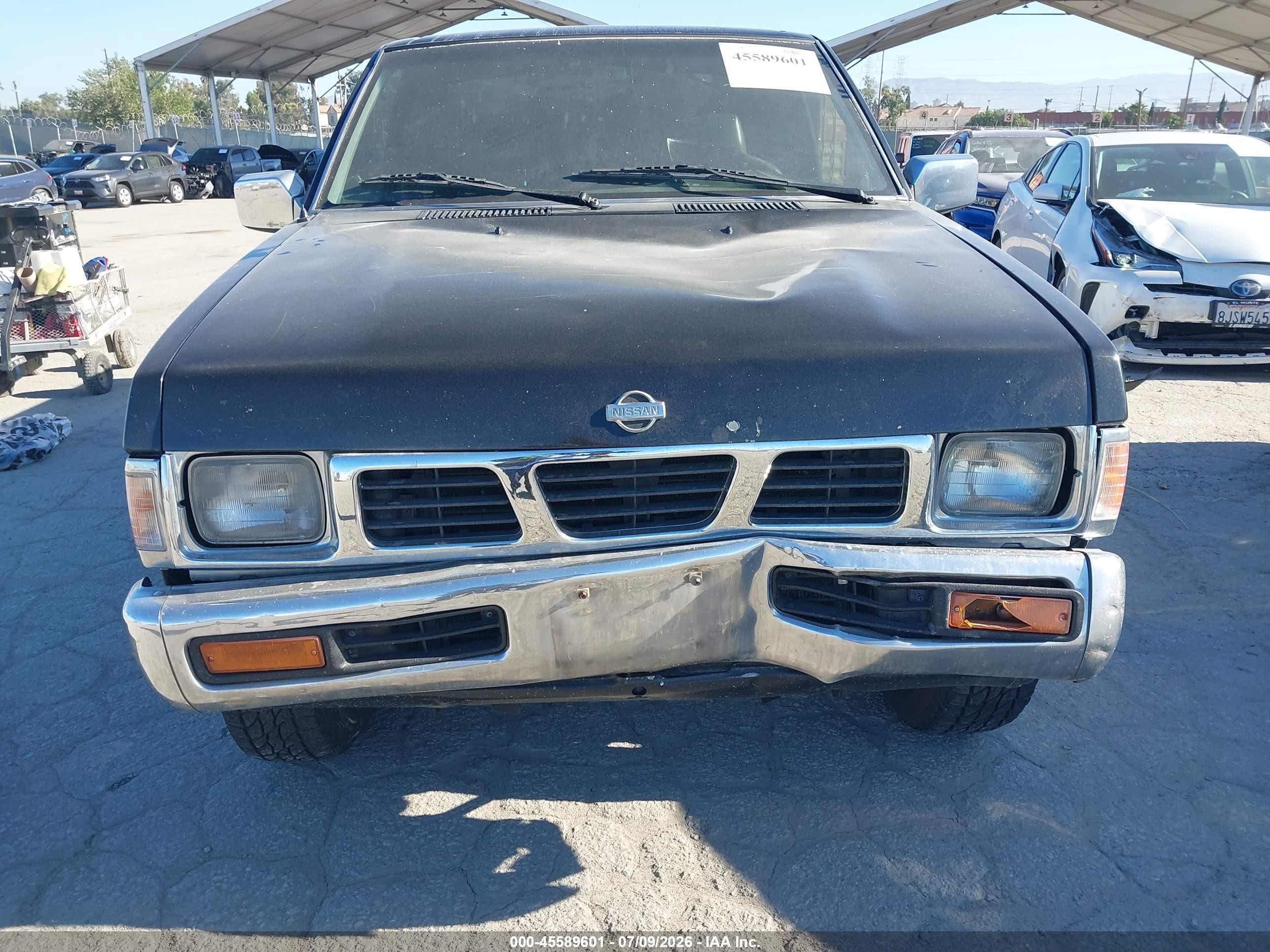 1995 Nissan Truck King Cab Xe Black vin: 1N6SD16S7SC376768