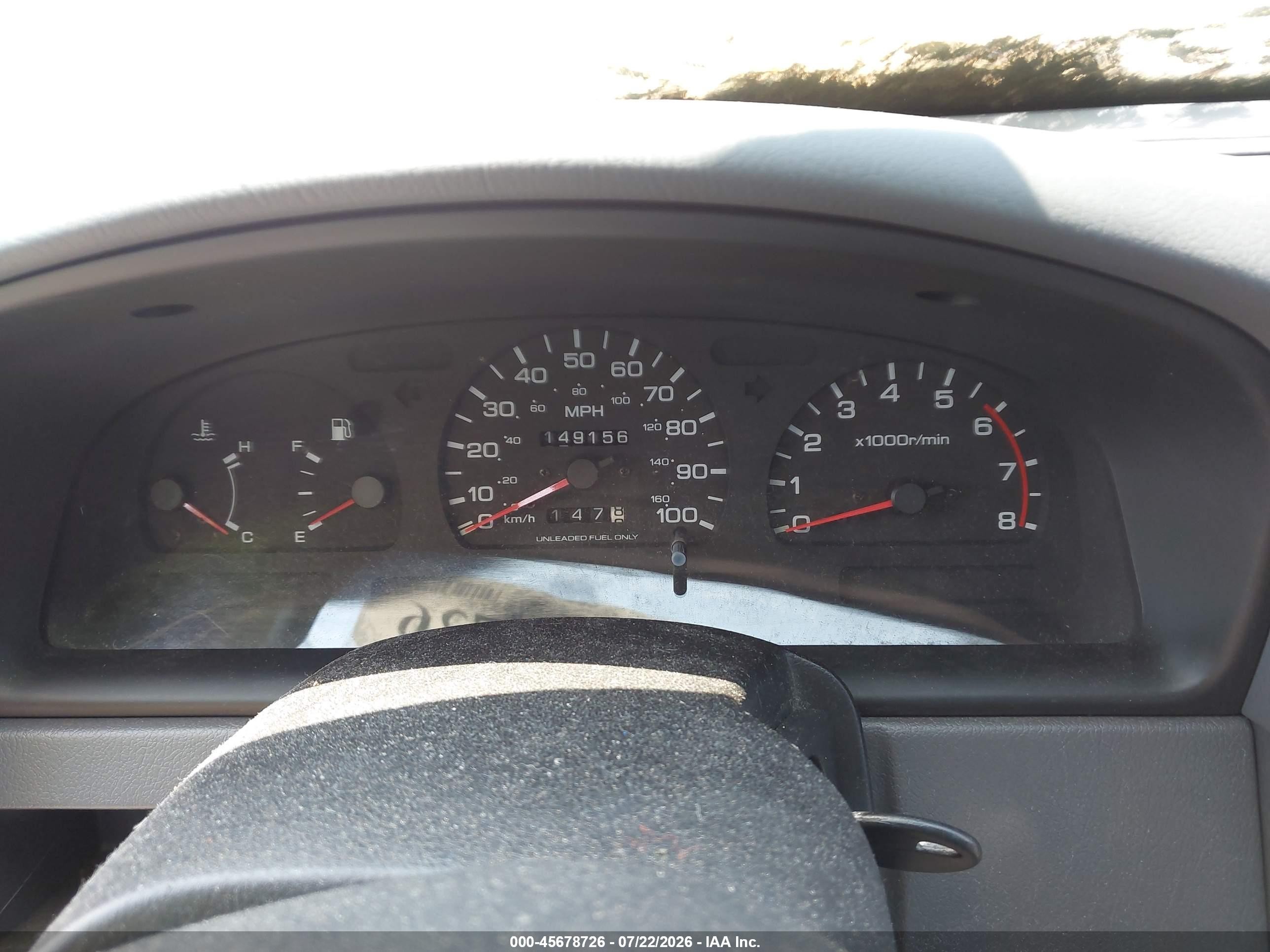 1996 Nissan Truck King Cab Se/king Cab Xe Red vin: 1N6SD16S7TC329709