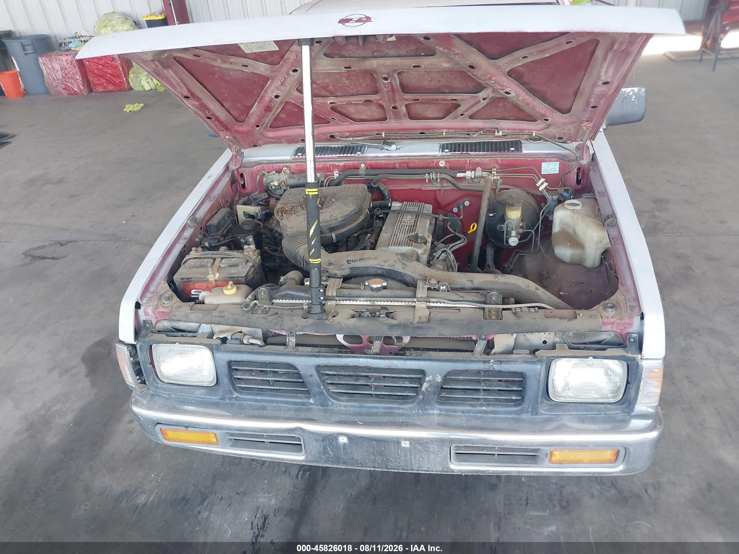 1996 Nissan Truck King Cab Se/king Cab Xe Gray vin: 1N6SD16S7TC381633