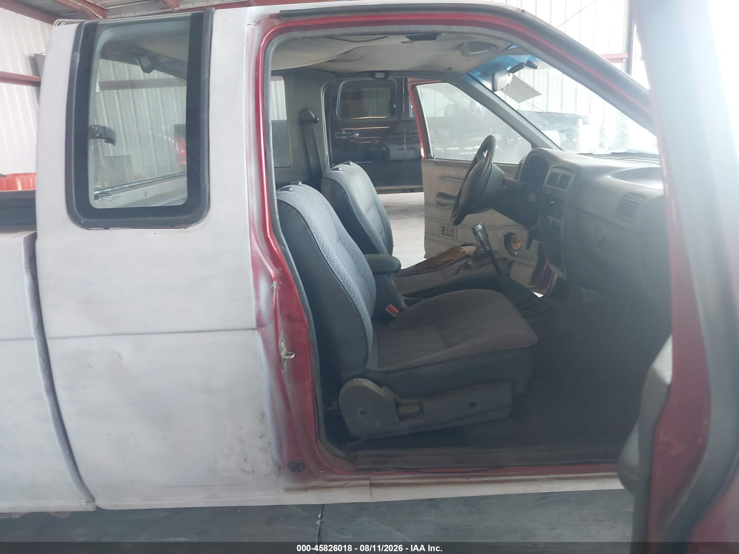 1996 Nissan Truck King Cab Se/king Cab Xe Gray vin: 1N6SD16S7TC381633