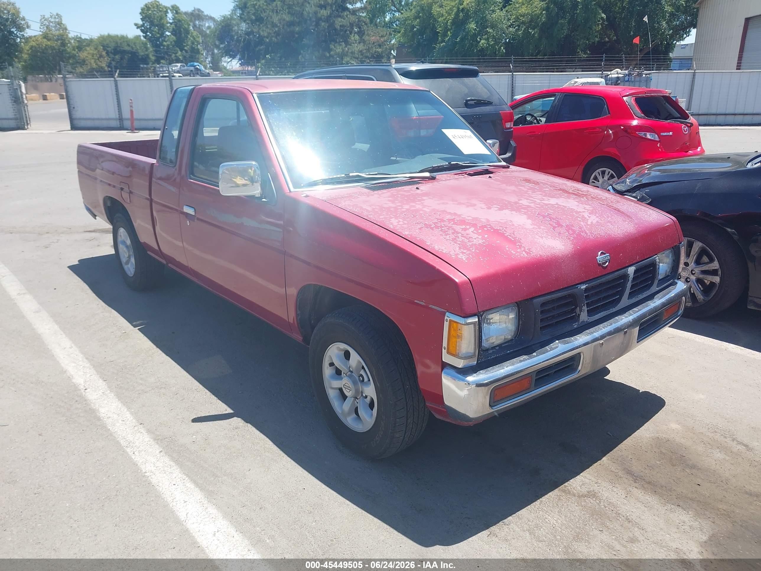 1997 Nissan 4x2 Truck Se/xe Maroon vin: 1N6SD16S7VC391310