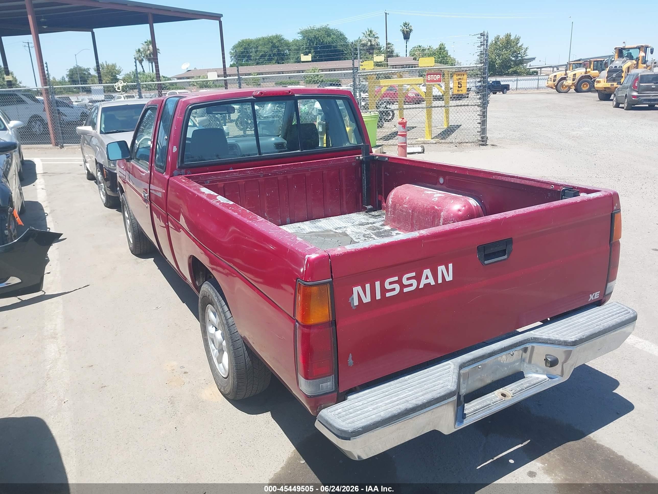 1997 Nissan 4x2 Truck Se/xe Maroon vin: 1N6SD16S7VC391310