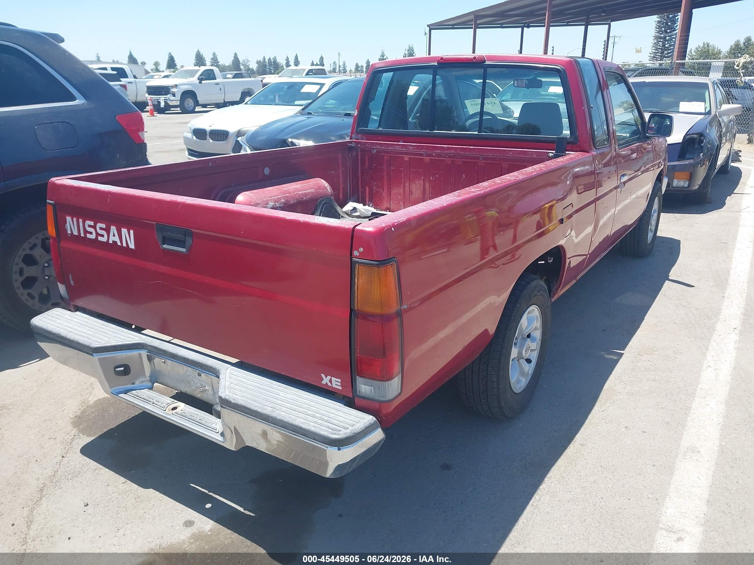 1997 Nissan 4x2 Truck Se/xe Maroon vin: 1N6SD16S7VC391310
