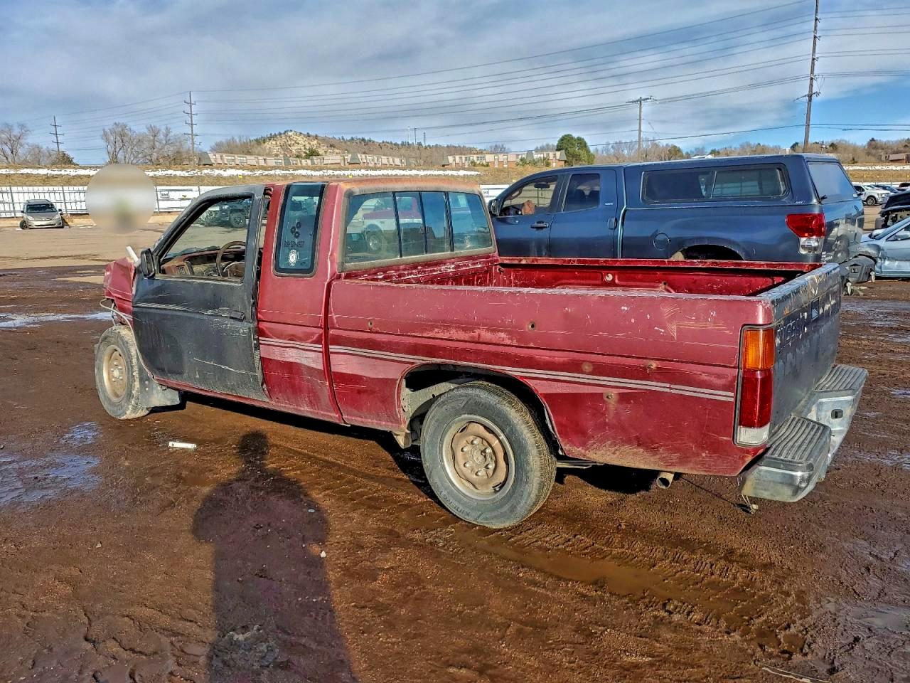 1991 Nissan Truck King Cab Красный vin: 1N6SD16S8MC301693