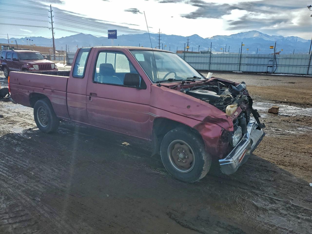 1991 Nissan Truck King Cab Красный vin: 1N6SD16S8MC301693