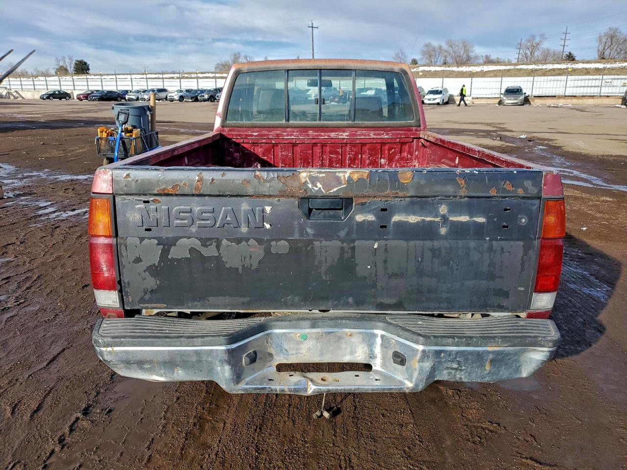 1991 Nissan Truck King Cab Красный vin: 1N6SD16S8MC301693