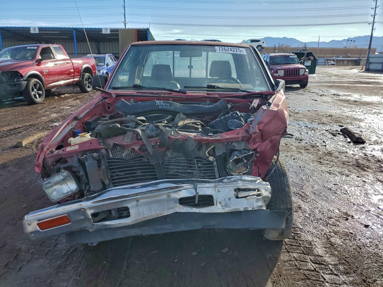1991 Nissan Truck King Cab Красный vin: 1N6SD16S8MC301693