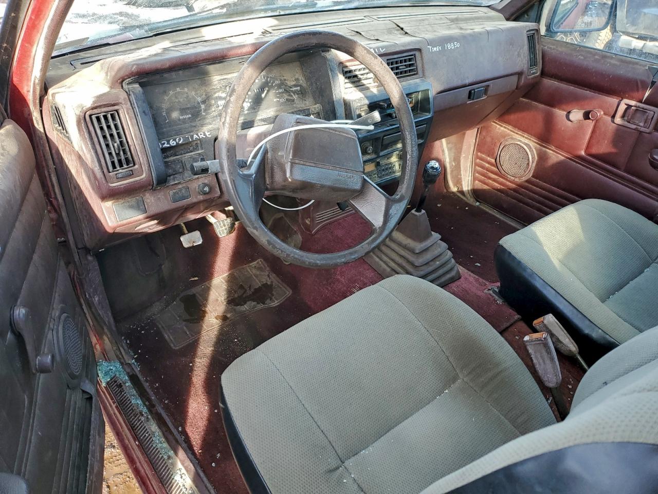 1991 Nissan Truck King Cab Красный vin: 1N6SD16S8MC301693