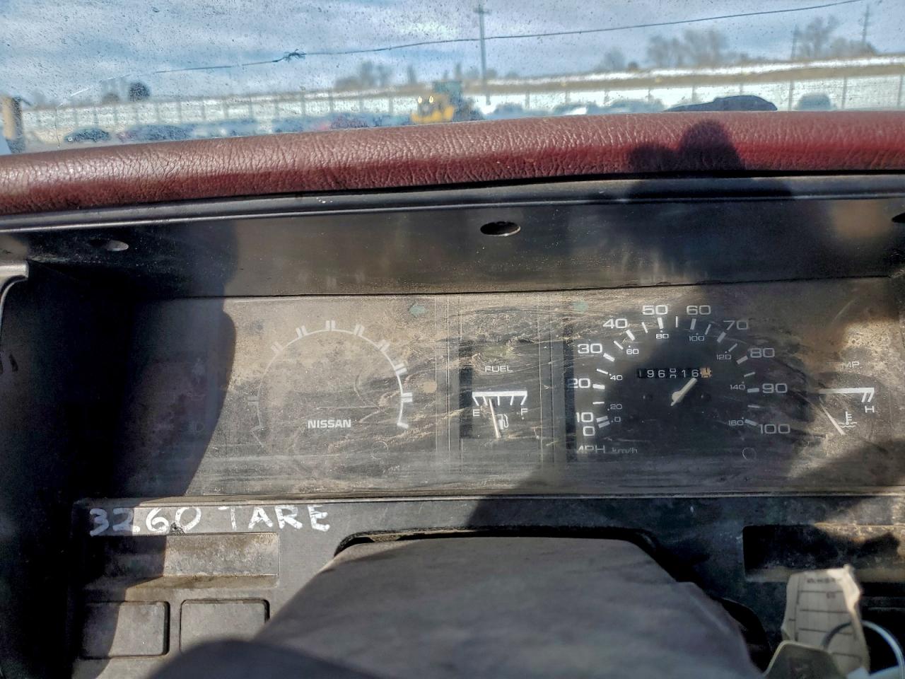 1991 Nissan Truck King Cab Красный vin: 1N6SD16S8MC301693