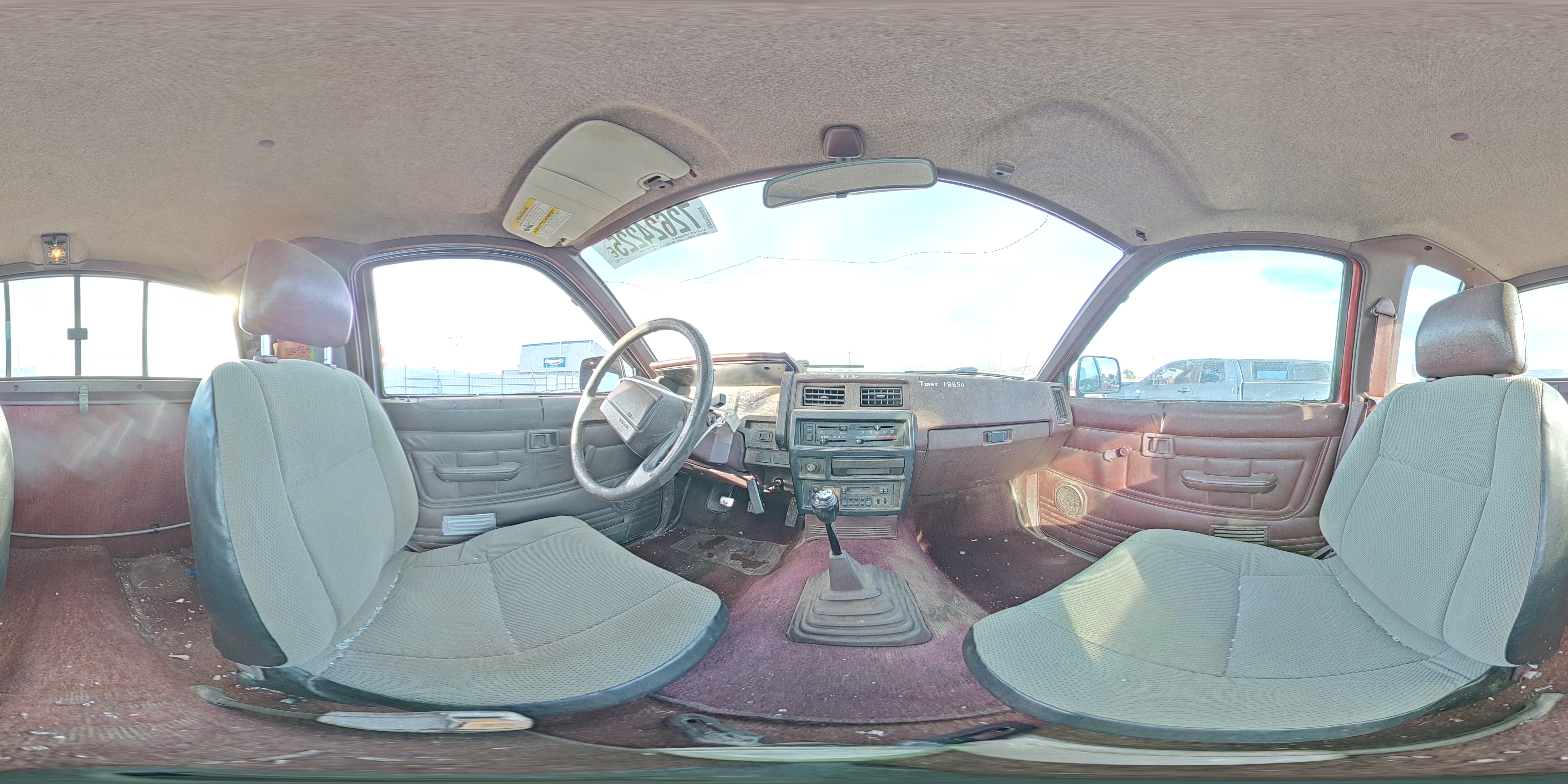 1991 Nissan Truck King Cab Красный vin: 1N6SD16S8MC301693
