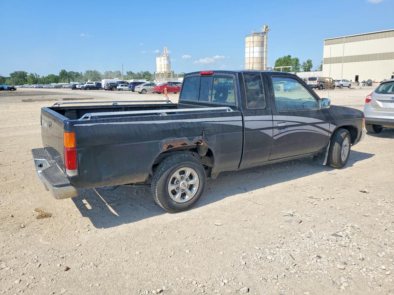 1996 Nissan Truck Black vin: 1N6SD16S8TC344347