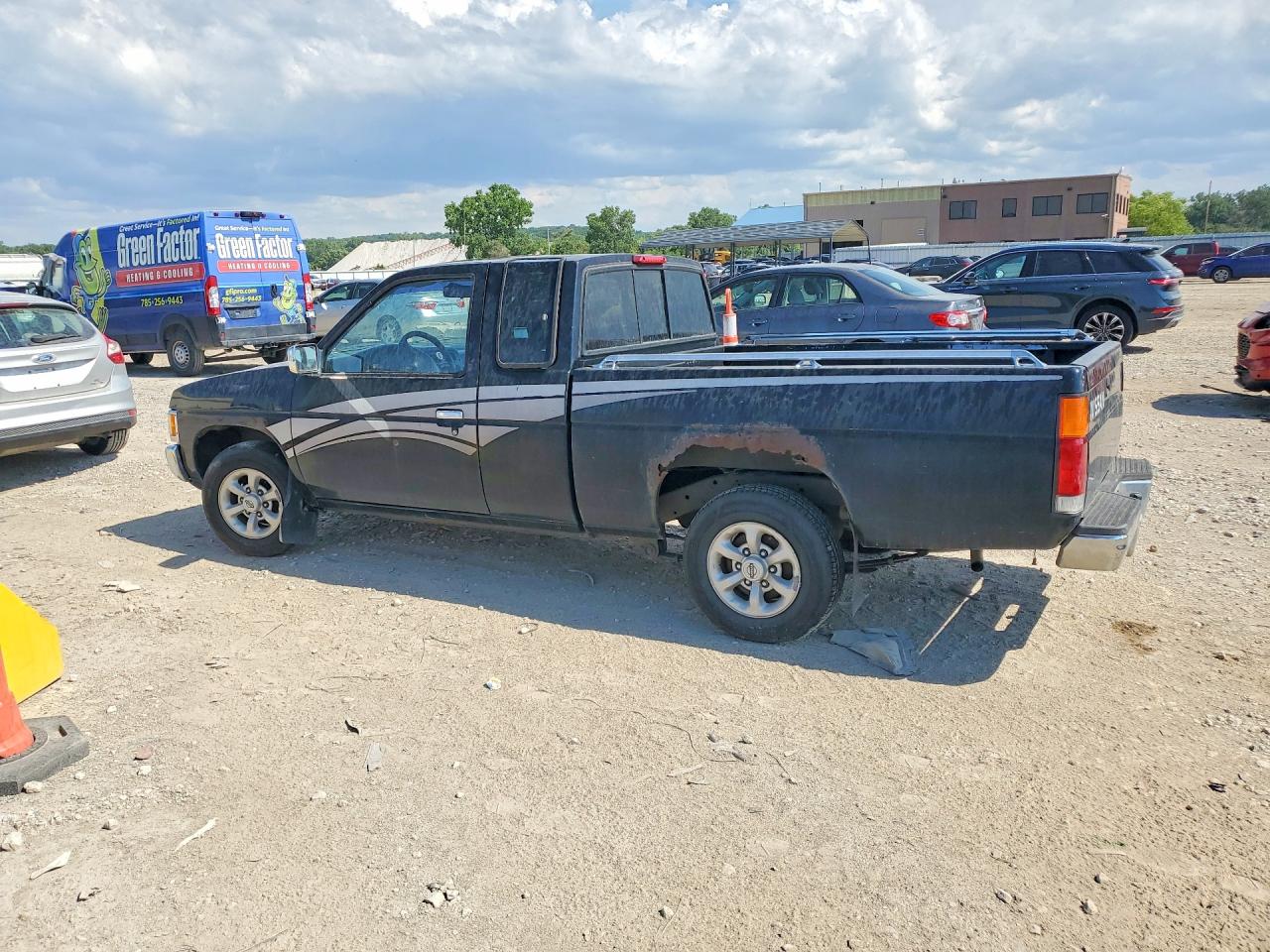 1996 Nissan Truck Black vin: 1N6SD16S8TC344347