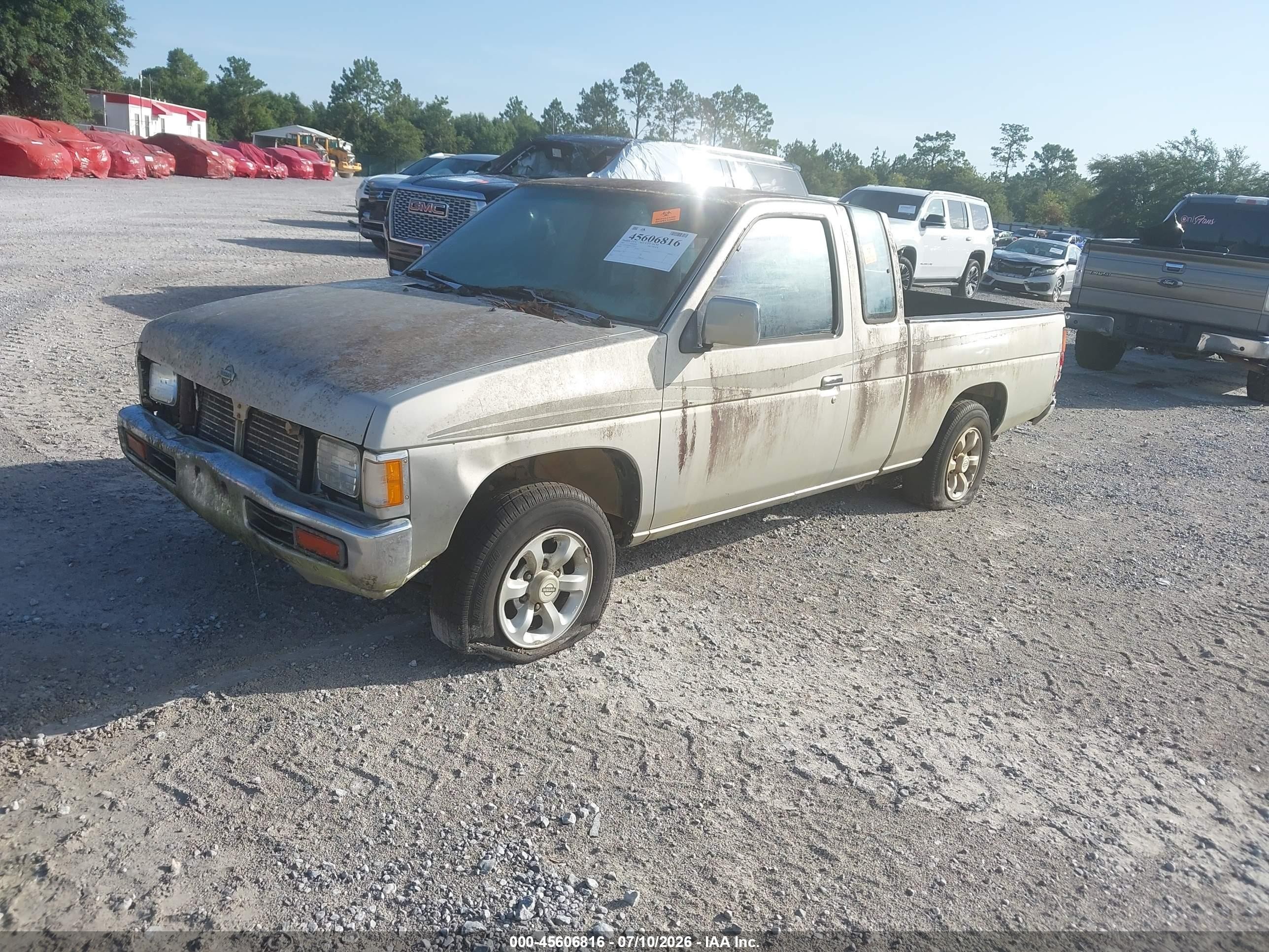 1997 Nissan 4x2 Truck Se/xe Silver vin: 1N6SD16S8VC335909